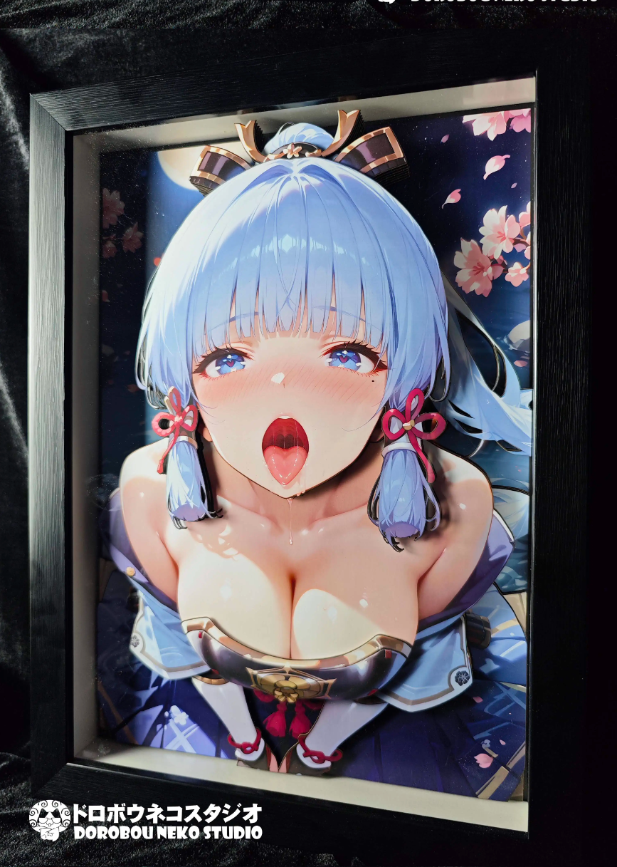 【In stock】DSMG-113 Decorative Painting of Kamisato Ayaka-Genshin Impact-Dorobou Neko Studio