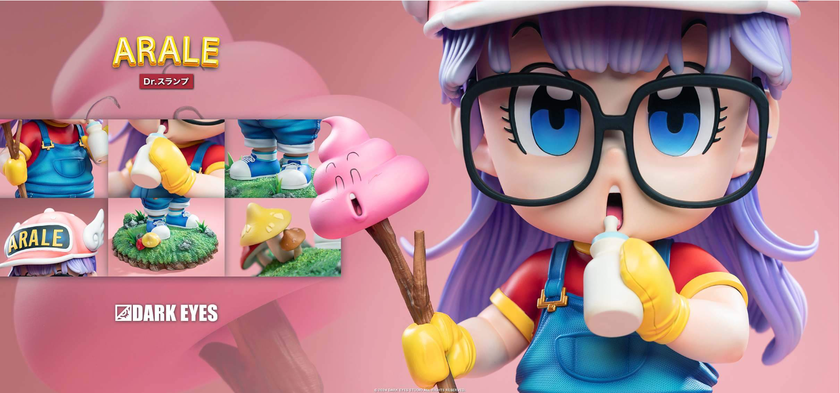 【Pre-sale】1/2 Scale Baby Bottle Ver. Arare/ Alare–Dr. Slump–Dark Eyes Studio