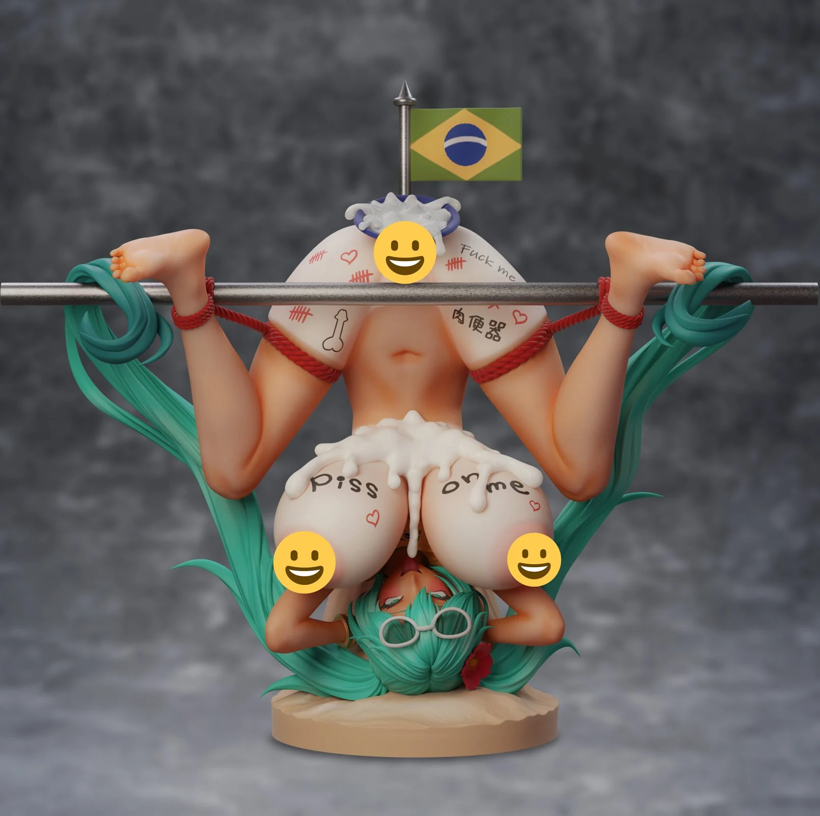 【Sold out】1/6 Scale Brazil Ver. Hatsune Miku–VOCALOID–Thistles and Thorns Studio