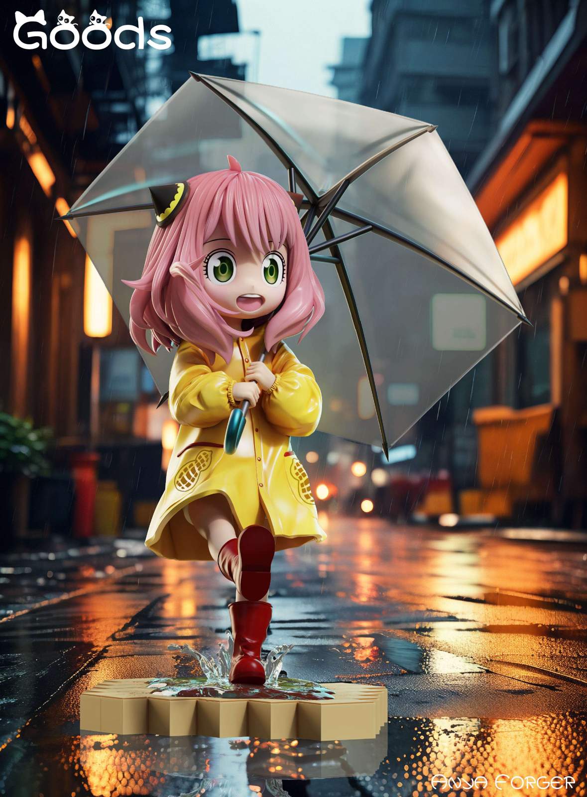 【Last one】1/6 Scale Rain Coat Ver. Anya Forger-Goods Studio