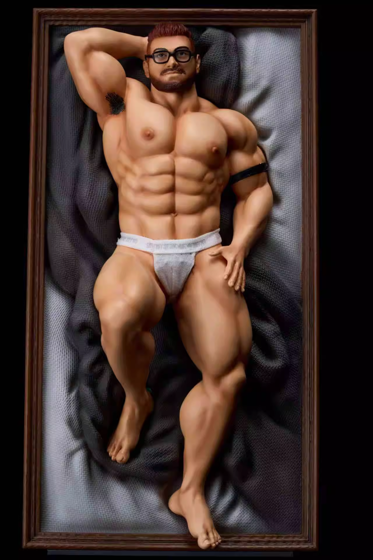 【Pre-sale】1/5 Scale Muscle Friend Black-Other series-MoZi Studio
