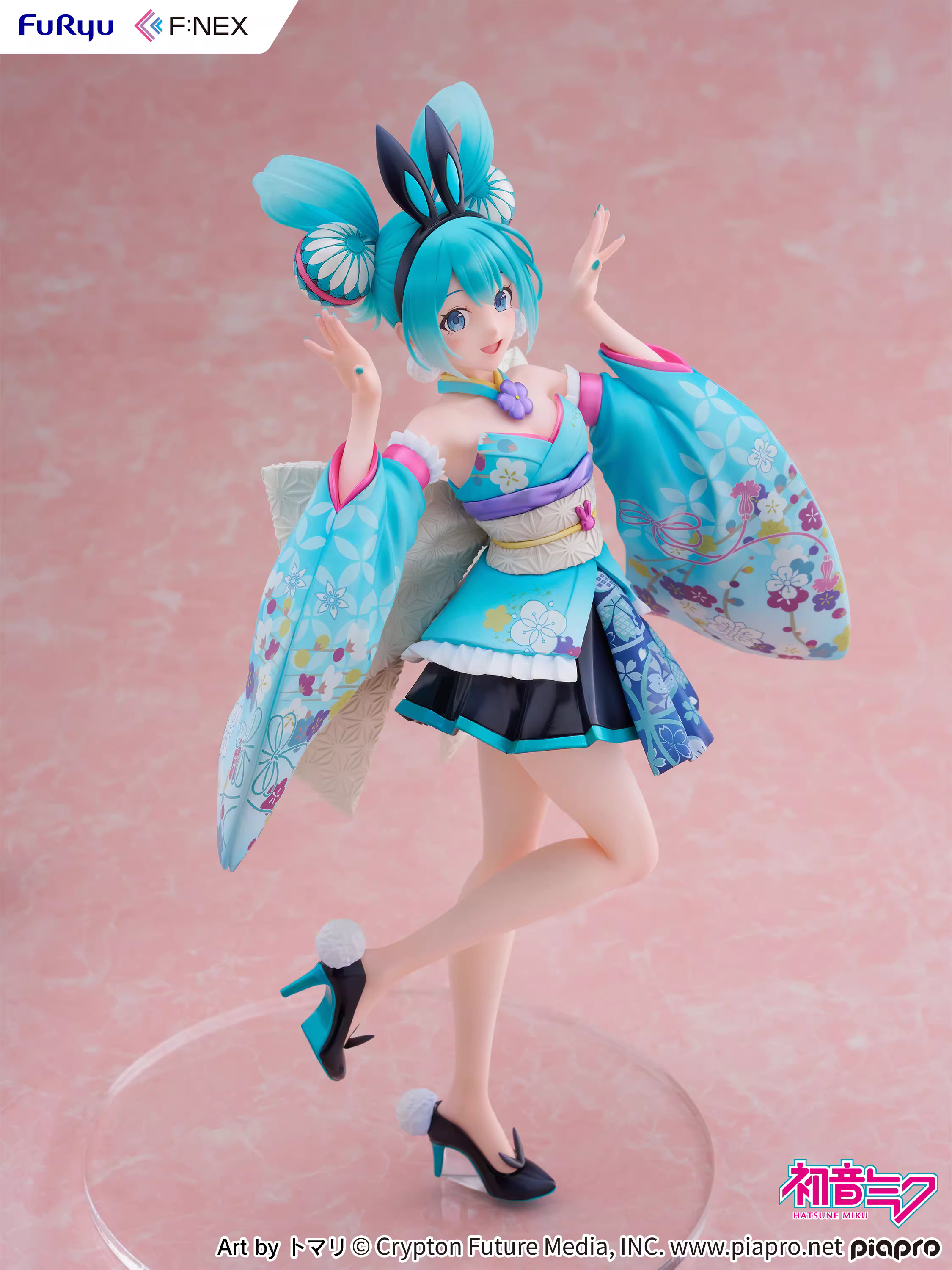 【Pre-sale】1/7 Scale Bunny Kimono Dressed Hatsune Miku–VOCALOID–F:NEX Studio