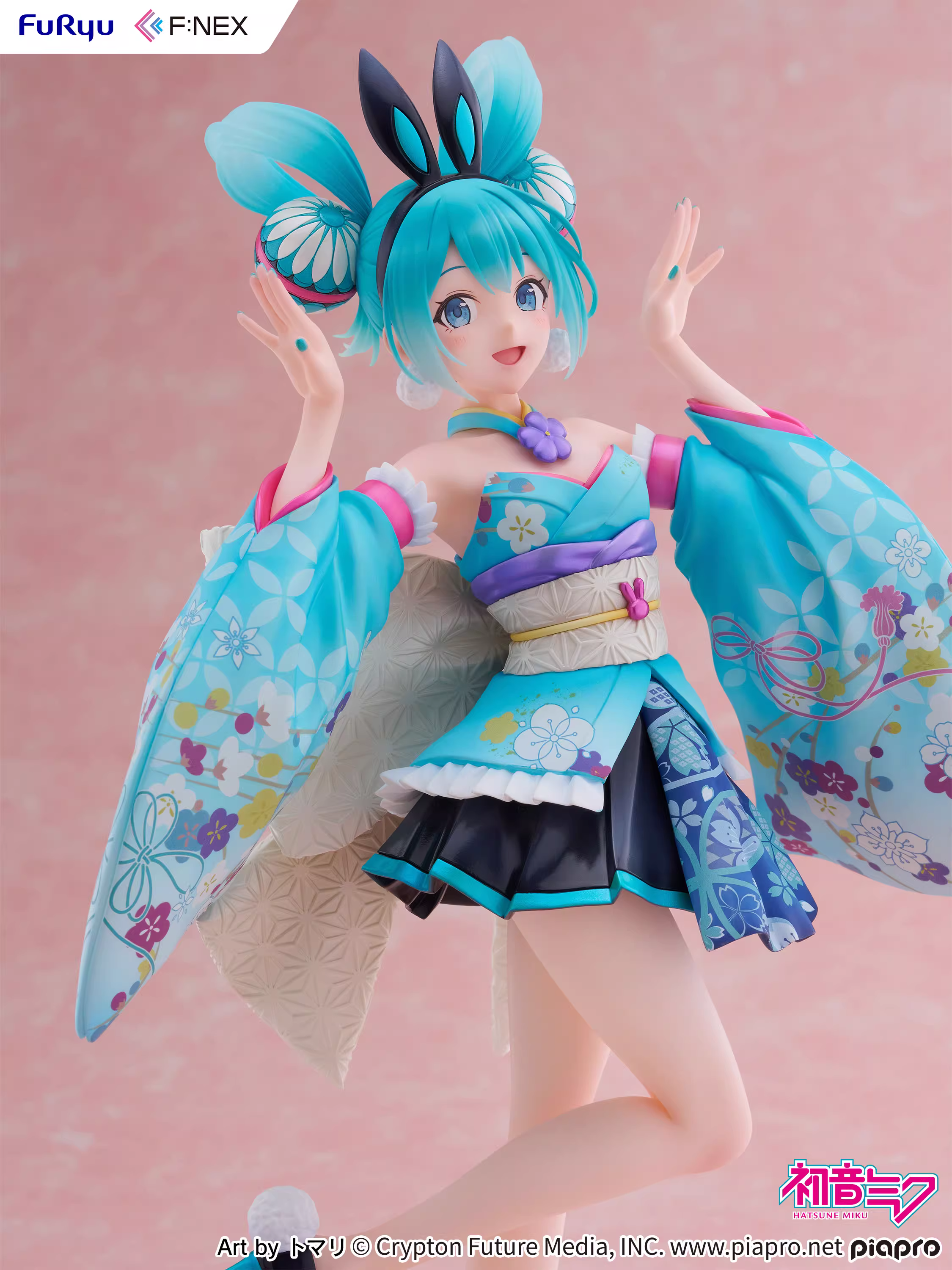 【Pre-sale】1/7 Scale Bunny Kimono Dressed Hatsune Miku–VOCALOID–F:NEX Studio
