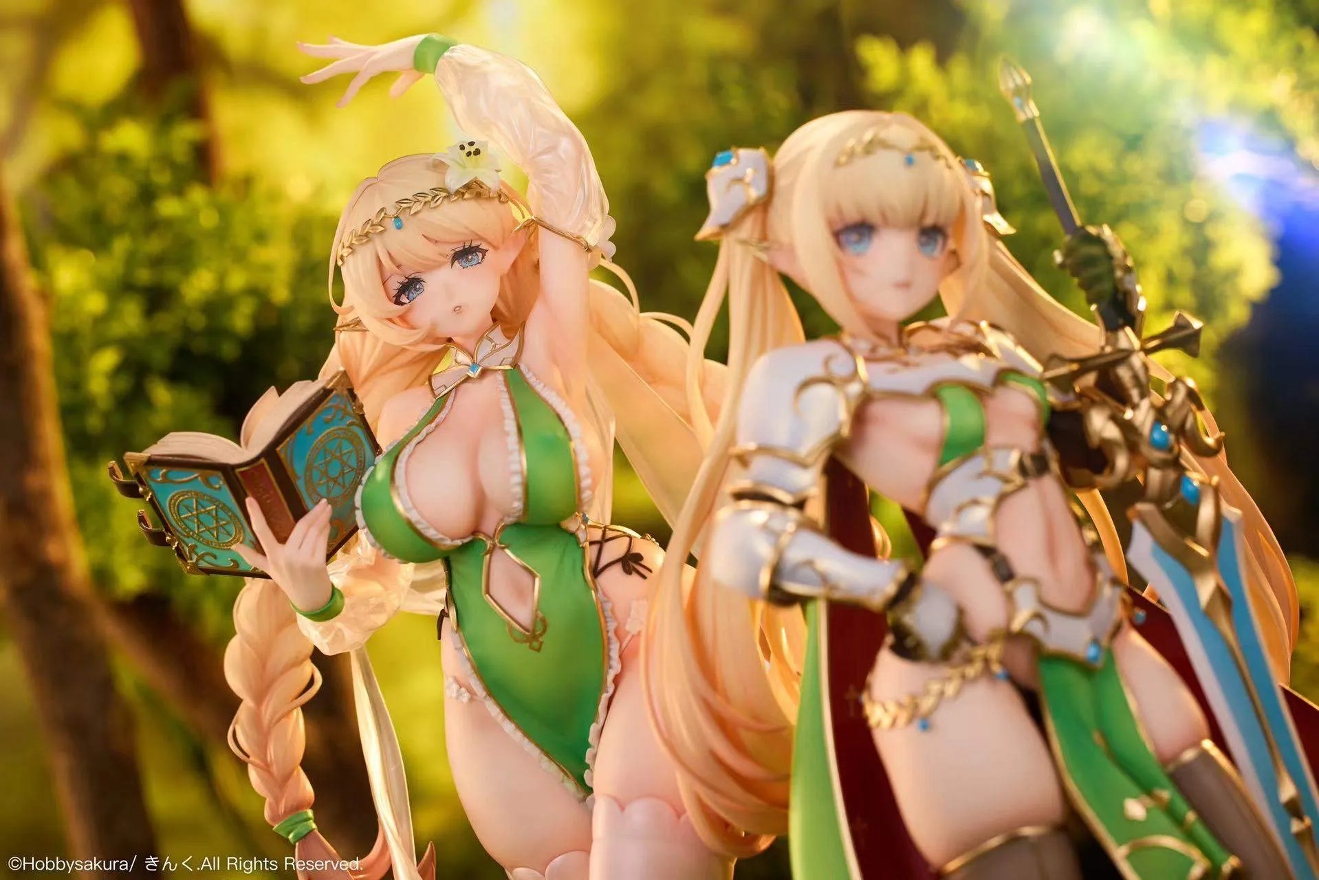 【Pre-sale】1/6 Scale Elf Warrior Myciel & Elf Mage Fenniel-Original Design-Hobby Sakura Studio