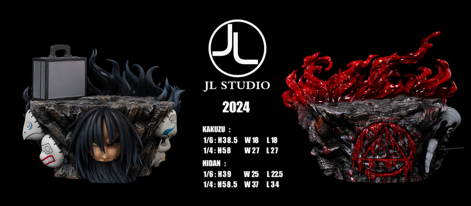 【Pre-sale】1/6 & 1/4 Scale Kakuzu & Hidan-JL Studio