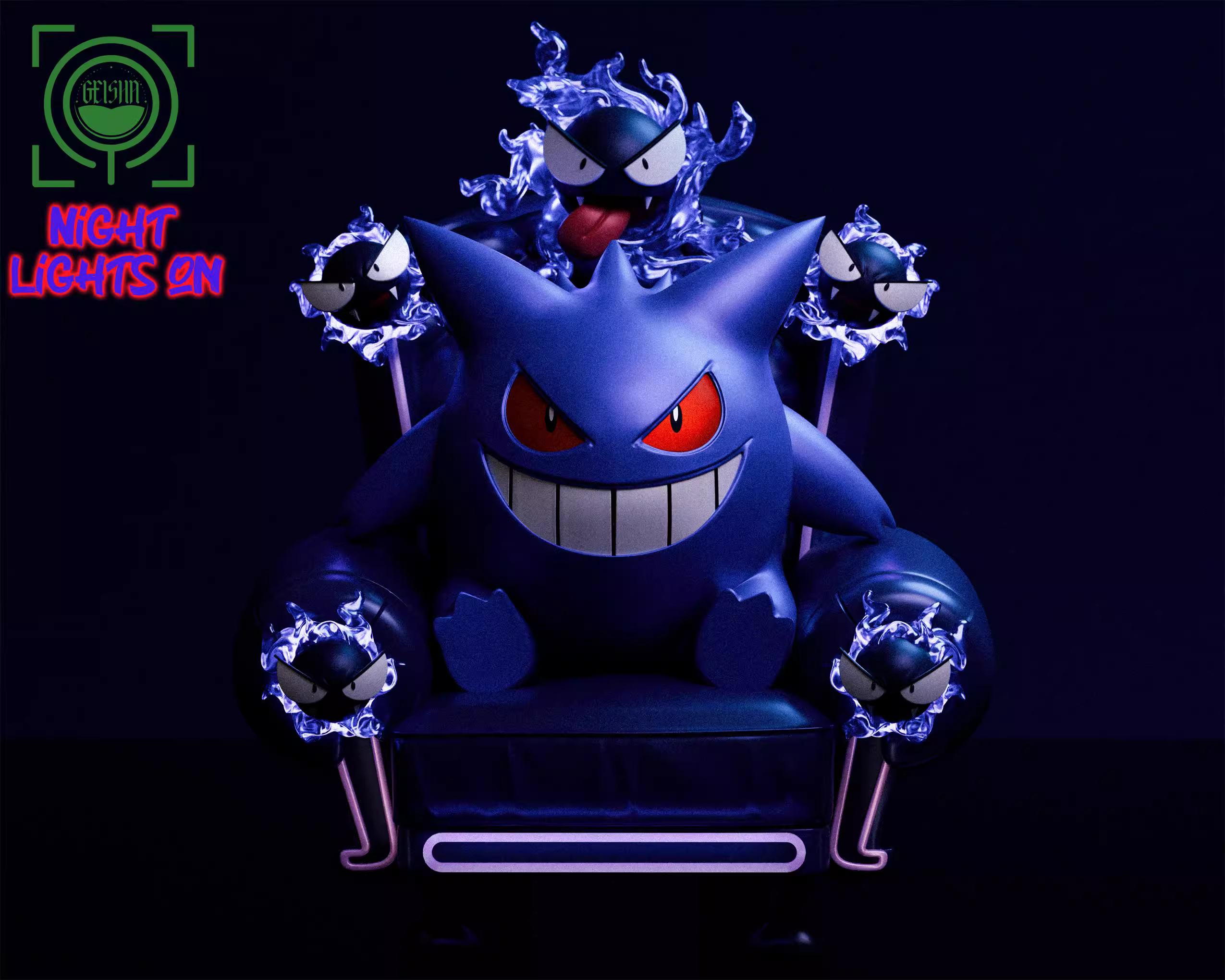 【Pre-sale】Throne Gangar-Pokemon-GEISHA Studio