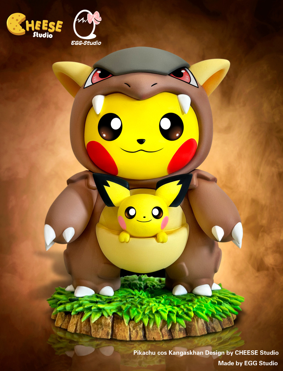 【Pre-sale】Pikachu cos Kangaskhan-Pokemon-CHEESE Studio & EGG Studio