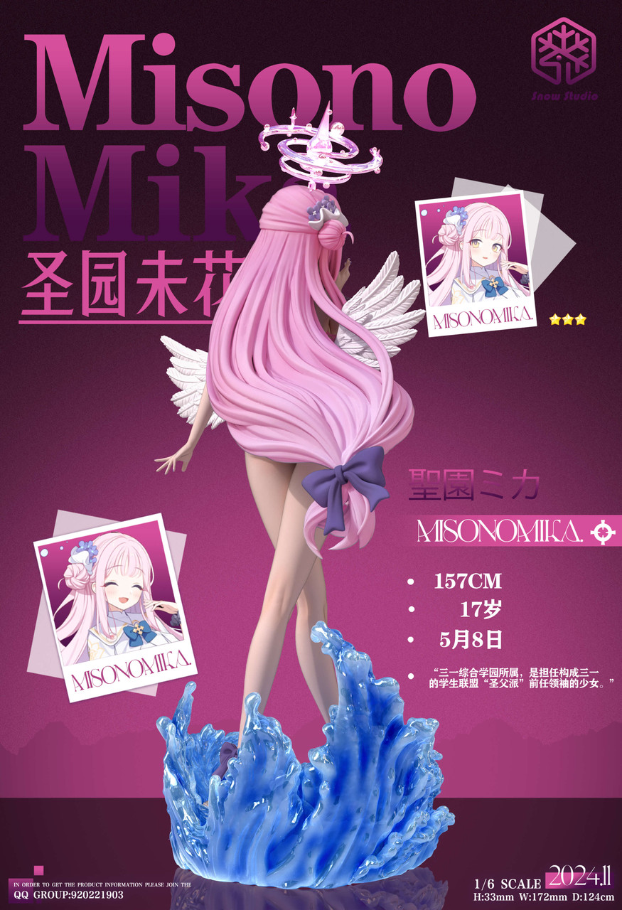 【Pre-sale】1/6 Scale Misono Mika-Blue Archive-Snow Studio