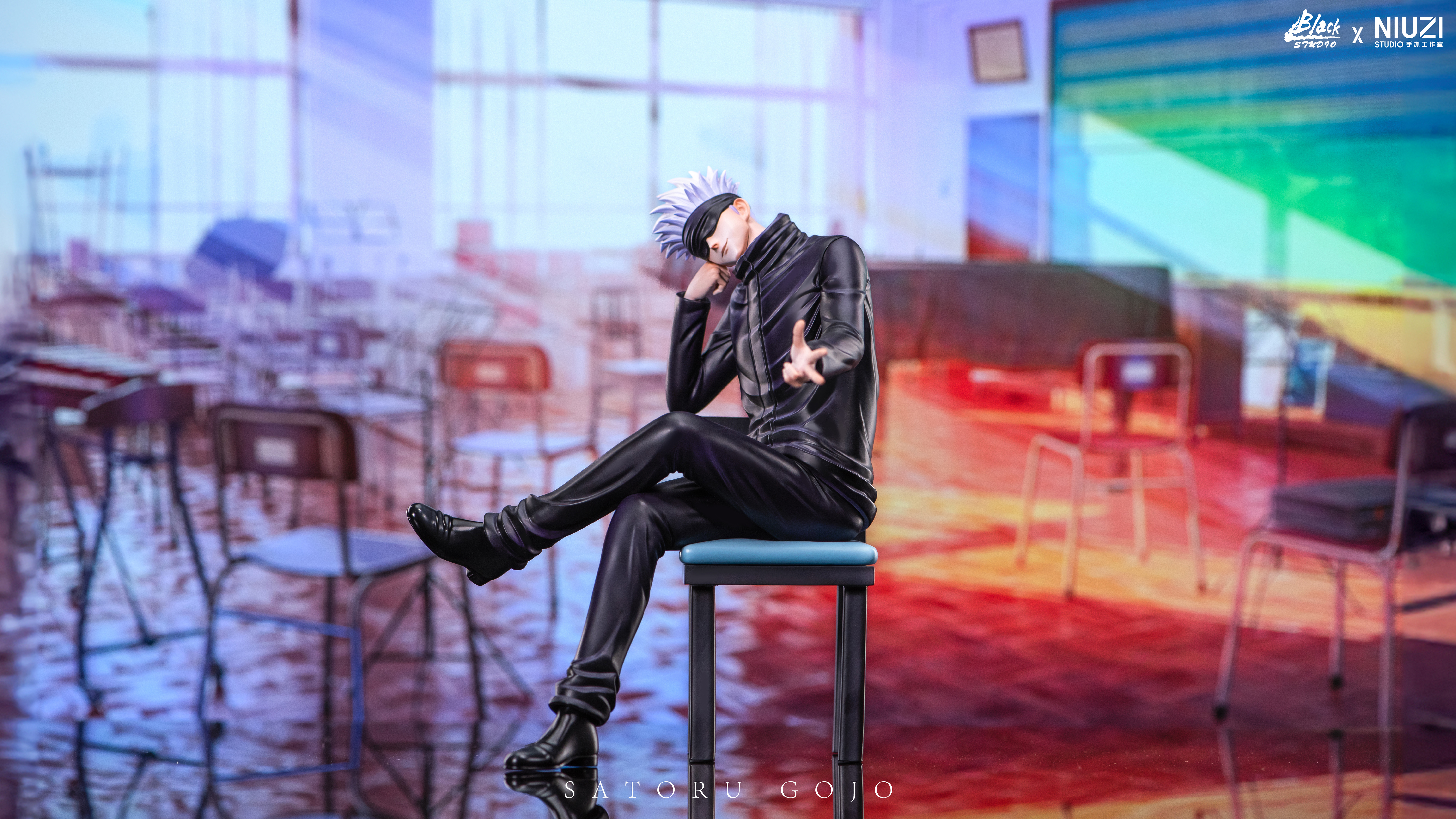 【Pre-sale】1/6 Scale Star Chair Gojo-BLACK & NIUZI Studios