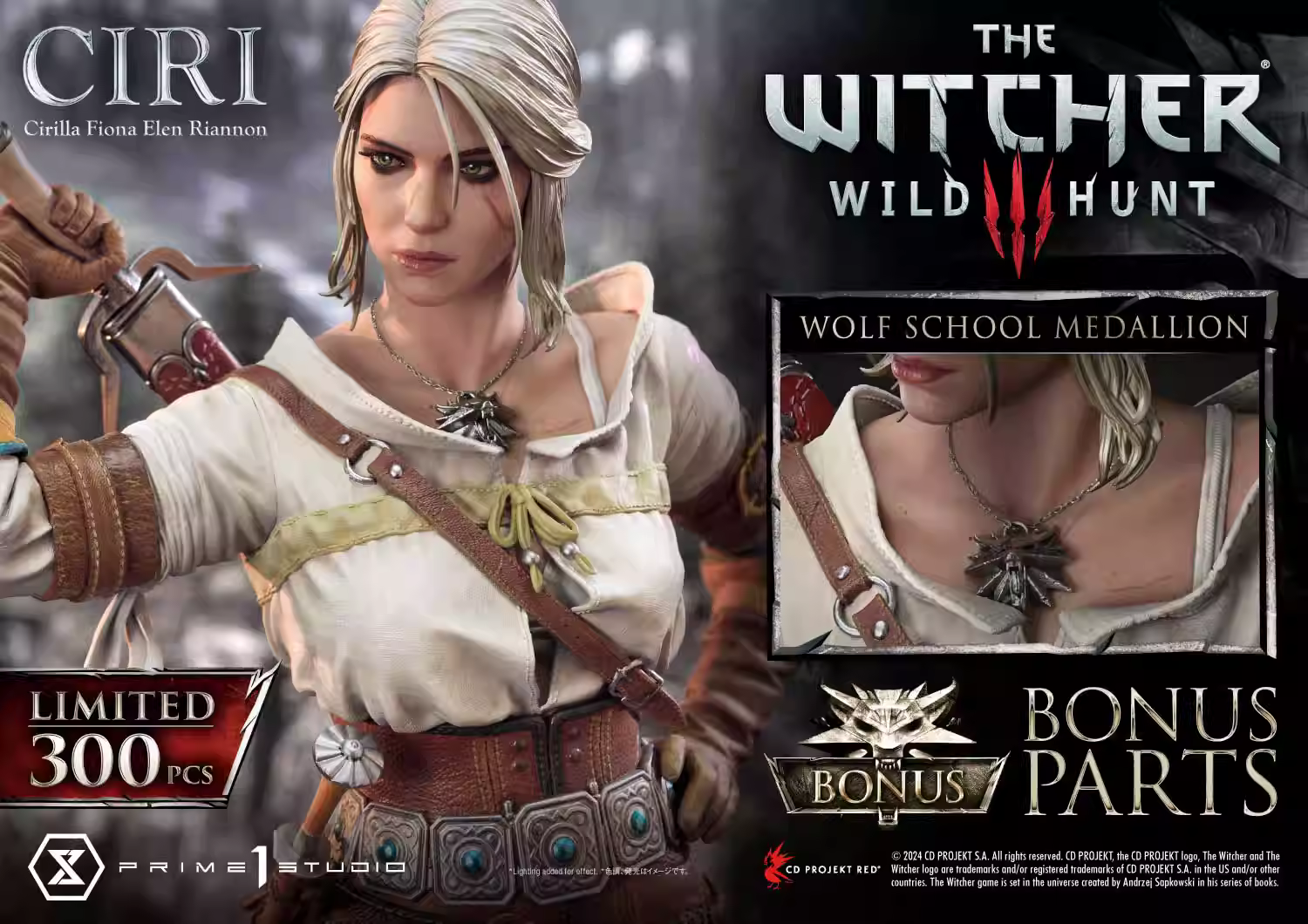 【Pre-sale】1/3 Scale Ciri-The Witcher-Prime 1 Studio