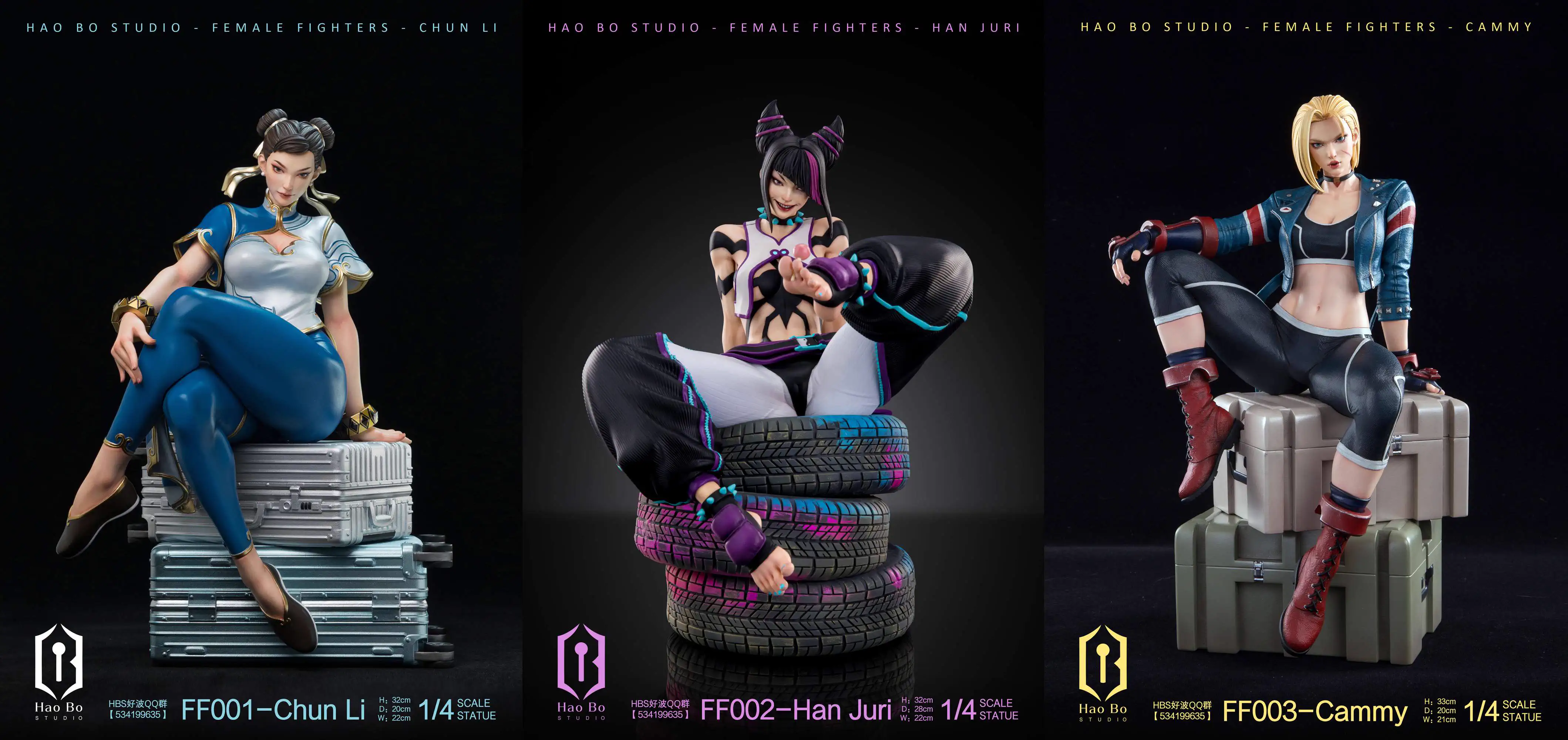 【Sold out】1/4 Scale FF003 Cammy-Street Fighter 6-HaoBo Studio