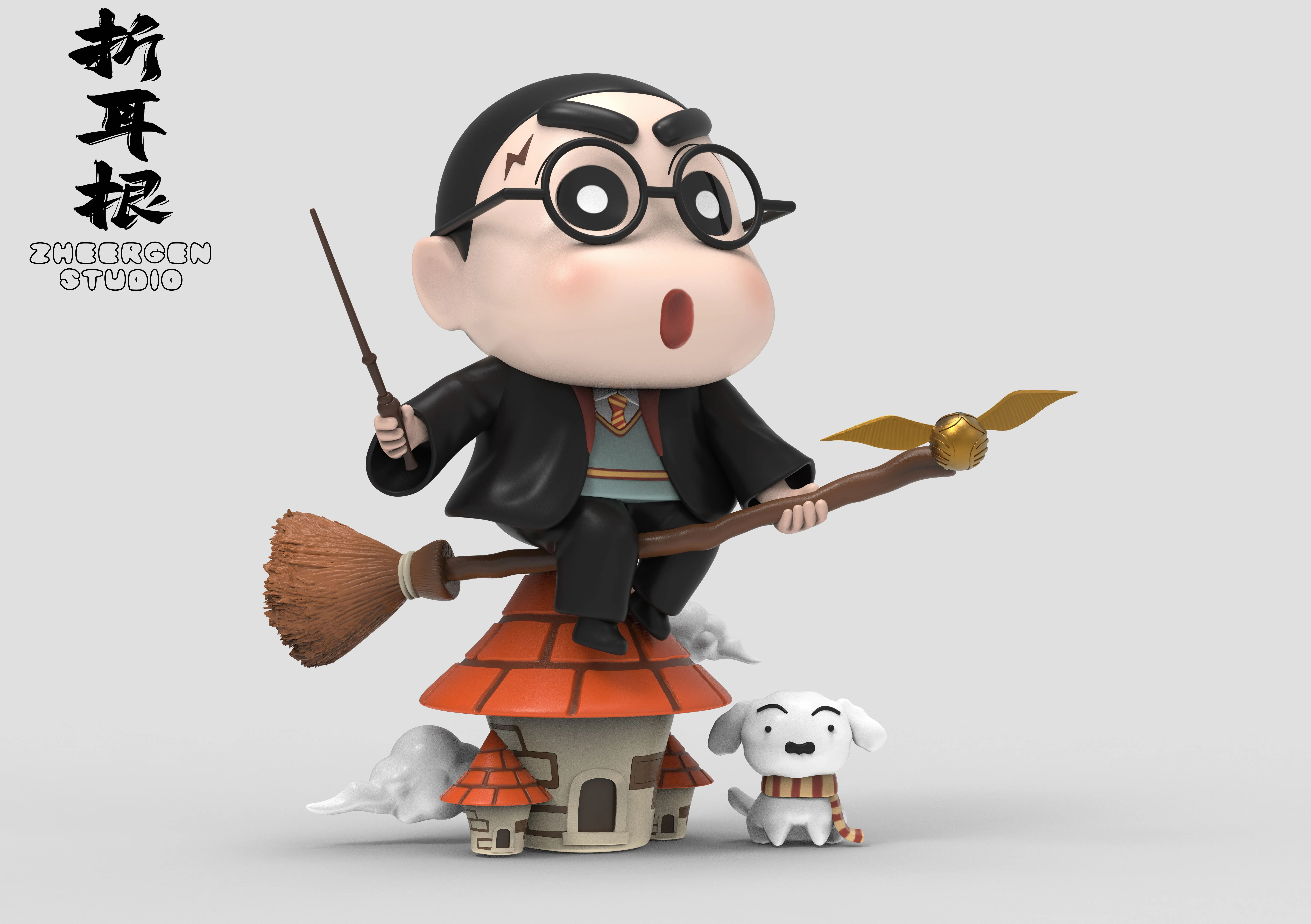 【Pre-sale】野原 しんのすけ Cos Harry Poter-Crayon Shin-chan-ZheErGen Studio