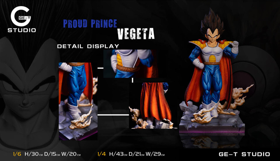 【Pre-sale】1/6 & 1/4 Scale Vegeta-GE-T STUDIO