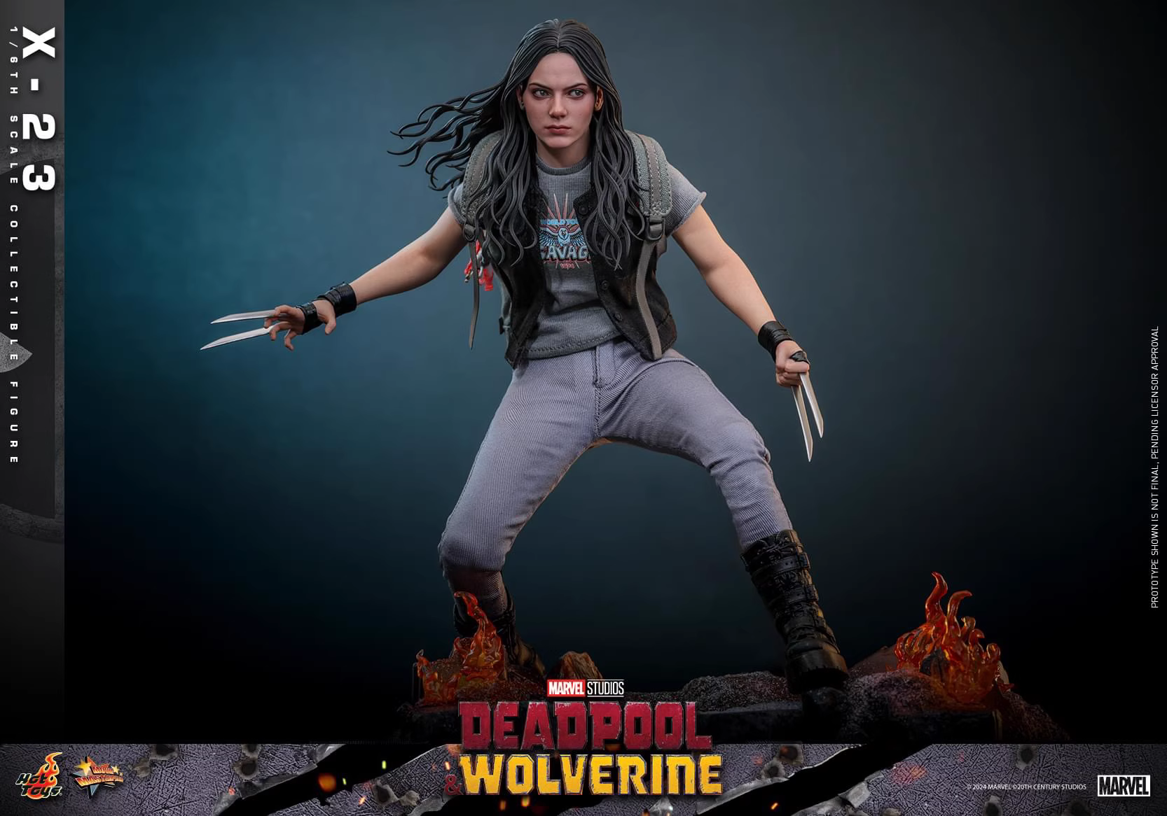 【Pre-sale】1/6 Scale MMS781 X-23 Female Wolverine-Deadpool & Wolverine-Hot Toys Studio