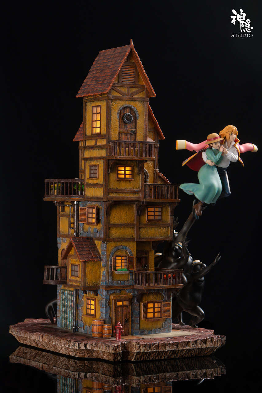 【Pre-sale】Howl and Sophie's Aerial Encounter with LED-Howl's Moving Castle-ShenYin Studio