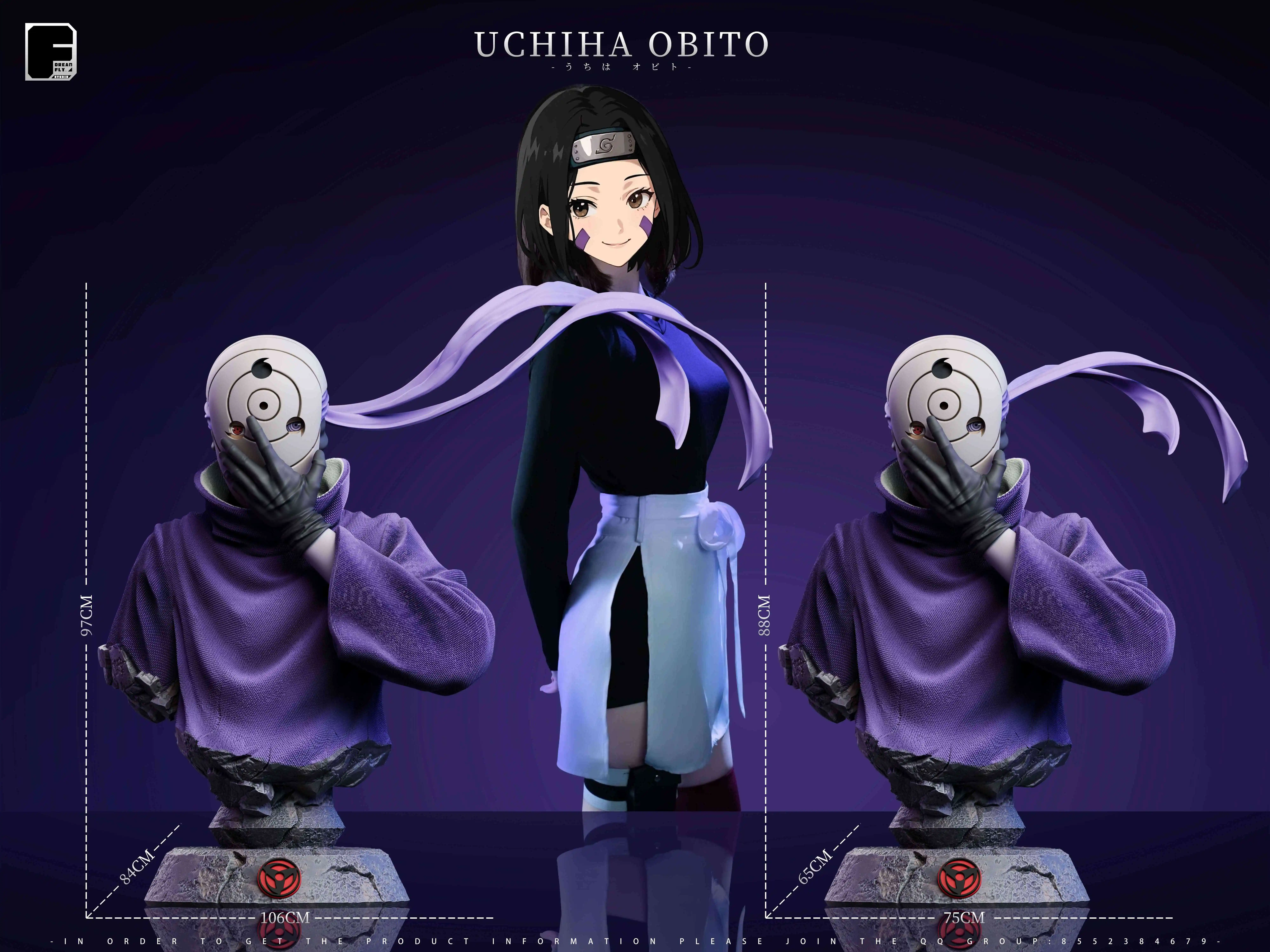 【Sold out】1/6 & 1/1 Scale Bust of Uchiha Obito-Dream Fly Studio