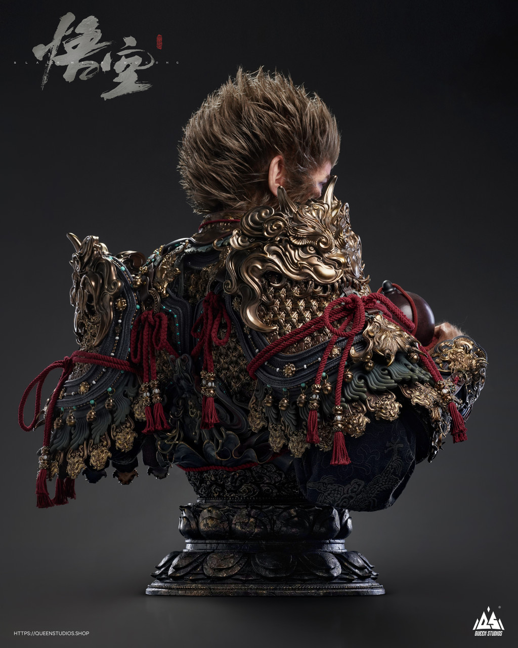 【Pre-sale】1/1 Scale Bust of Wukong-Black Myth: Wukong-Queen Studio