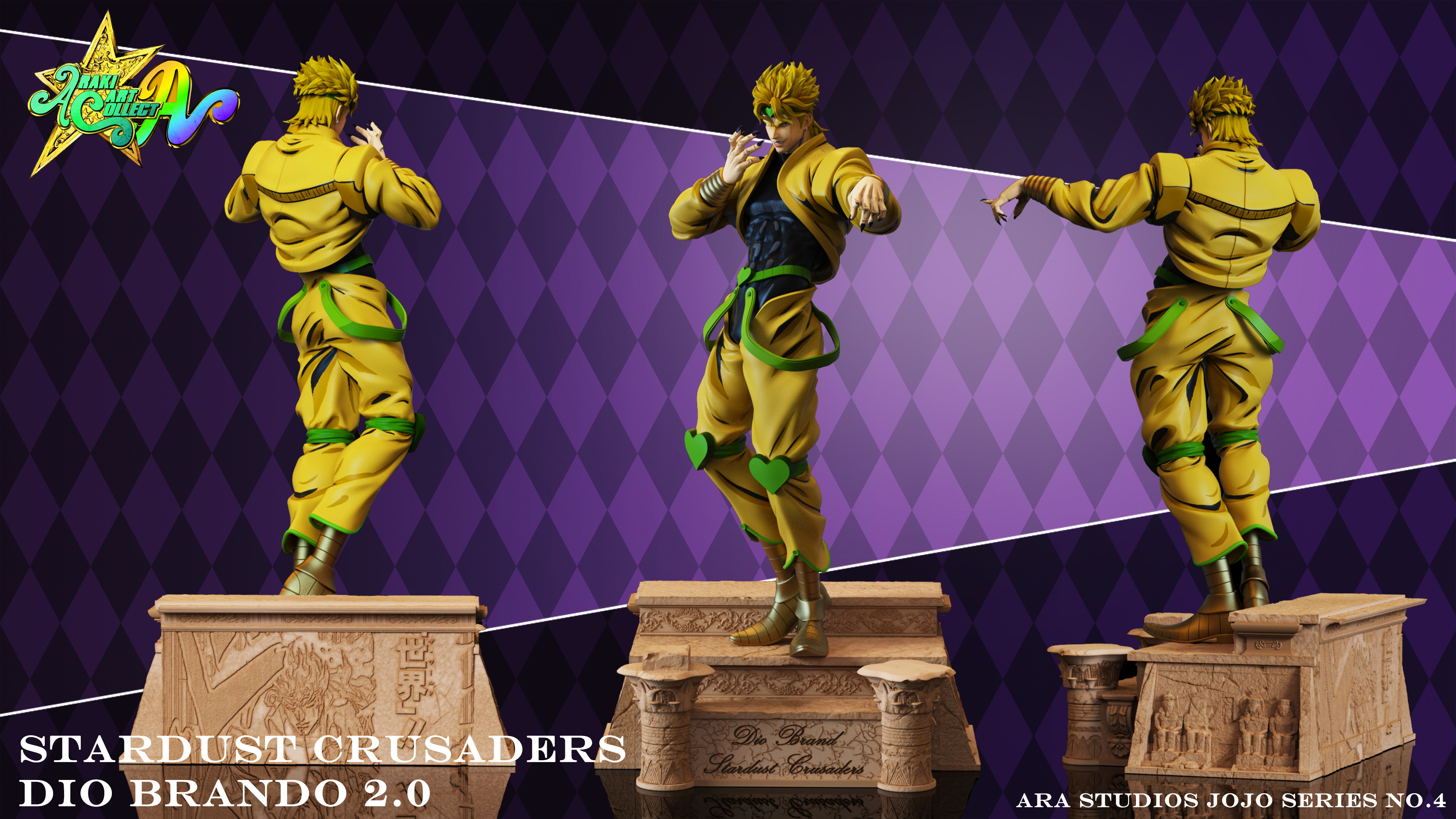 【Pre-sale】1/6 Scale Dio Brando 2.0-JoJo's Bizarre Adventure-ARA Studio