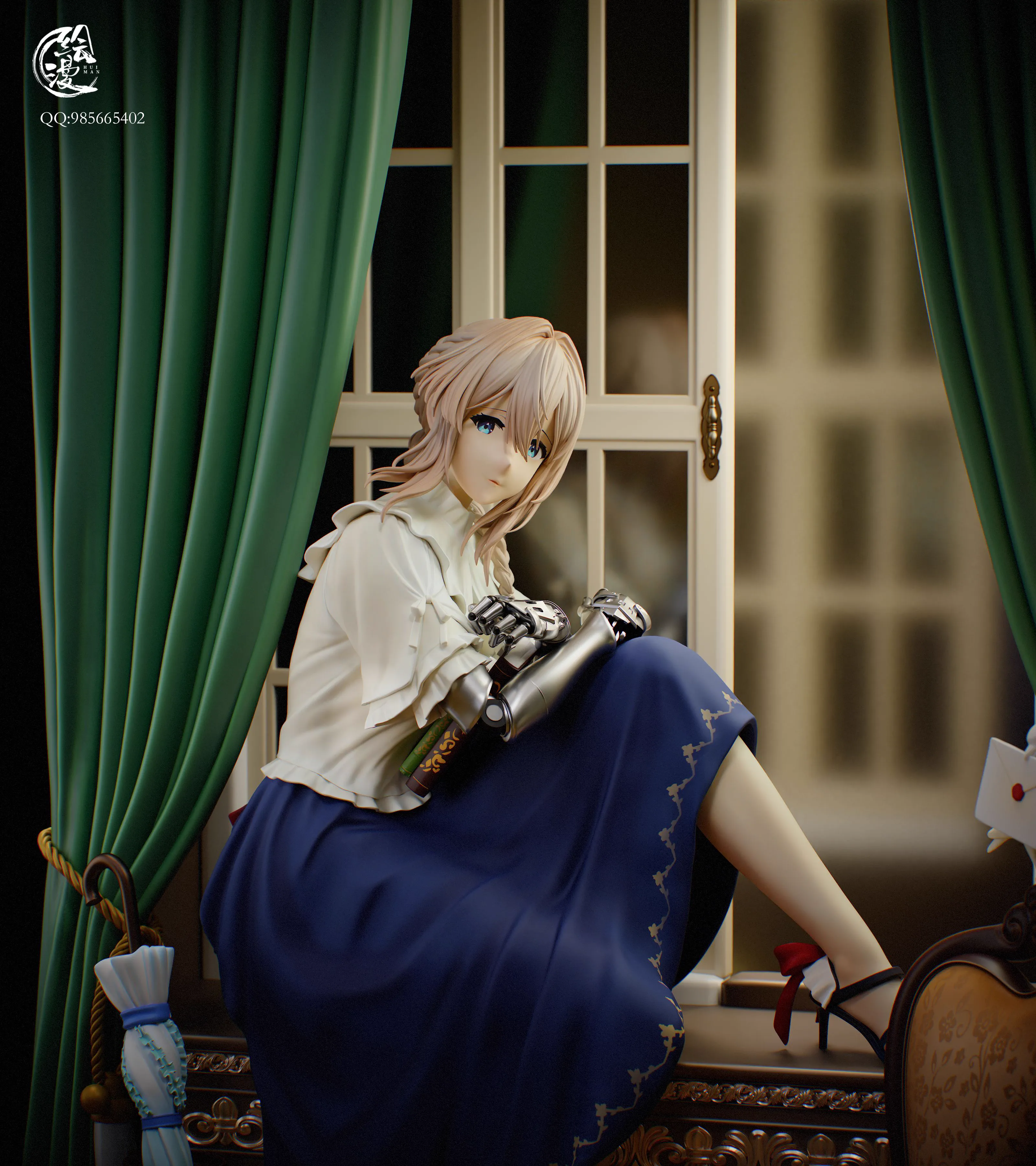 【Pre-sale】1/6 & 1/4 Scale Violet Evergarden–Violet Evergarden–HuiMan Studio