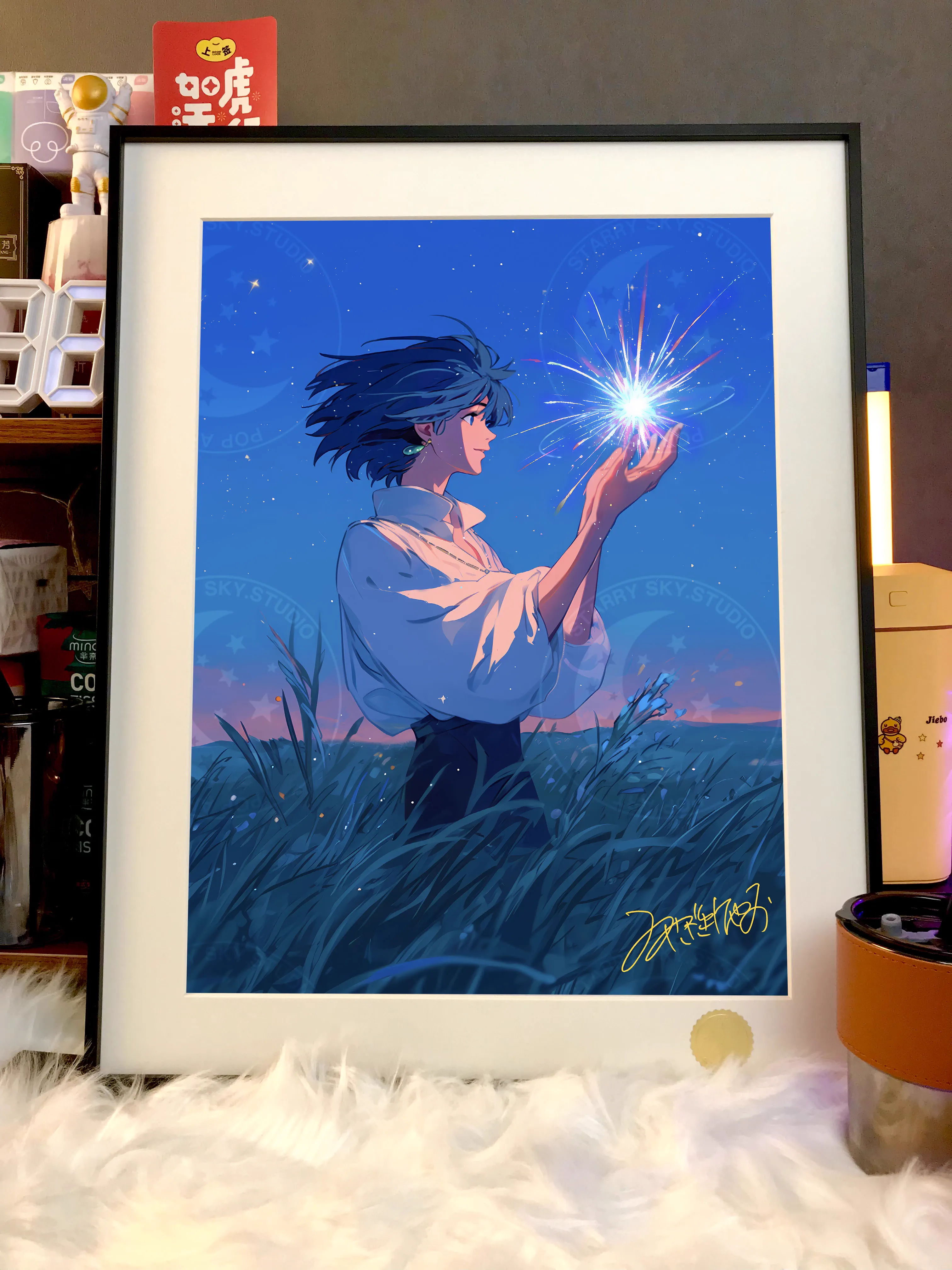 【Pre-sale】Decorative Painting of Howl's Heart-Howl's Moving Castle-XingKong Studio