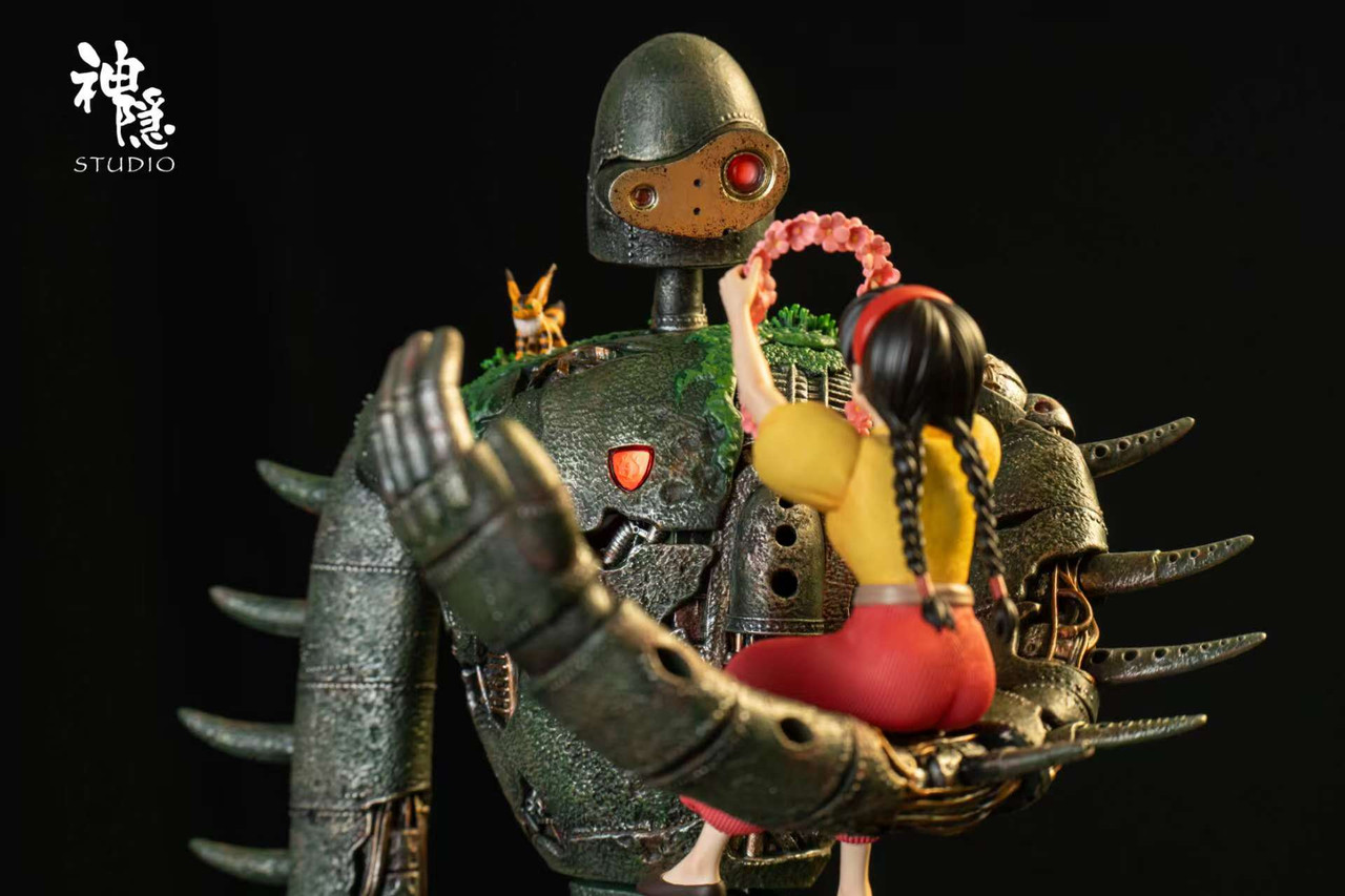 【In stock】Laputa & Sheeta with LED-Castle in the Sky-ShenYin Studio