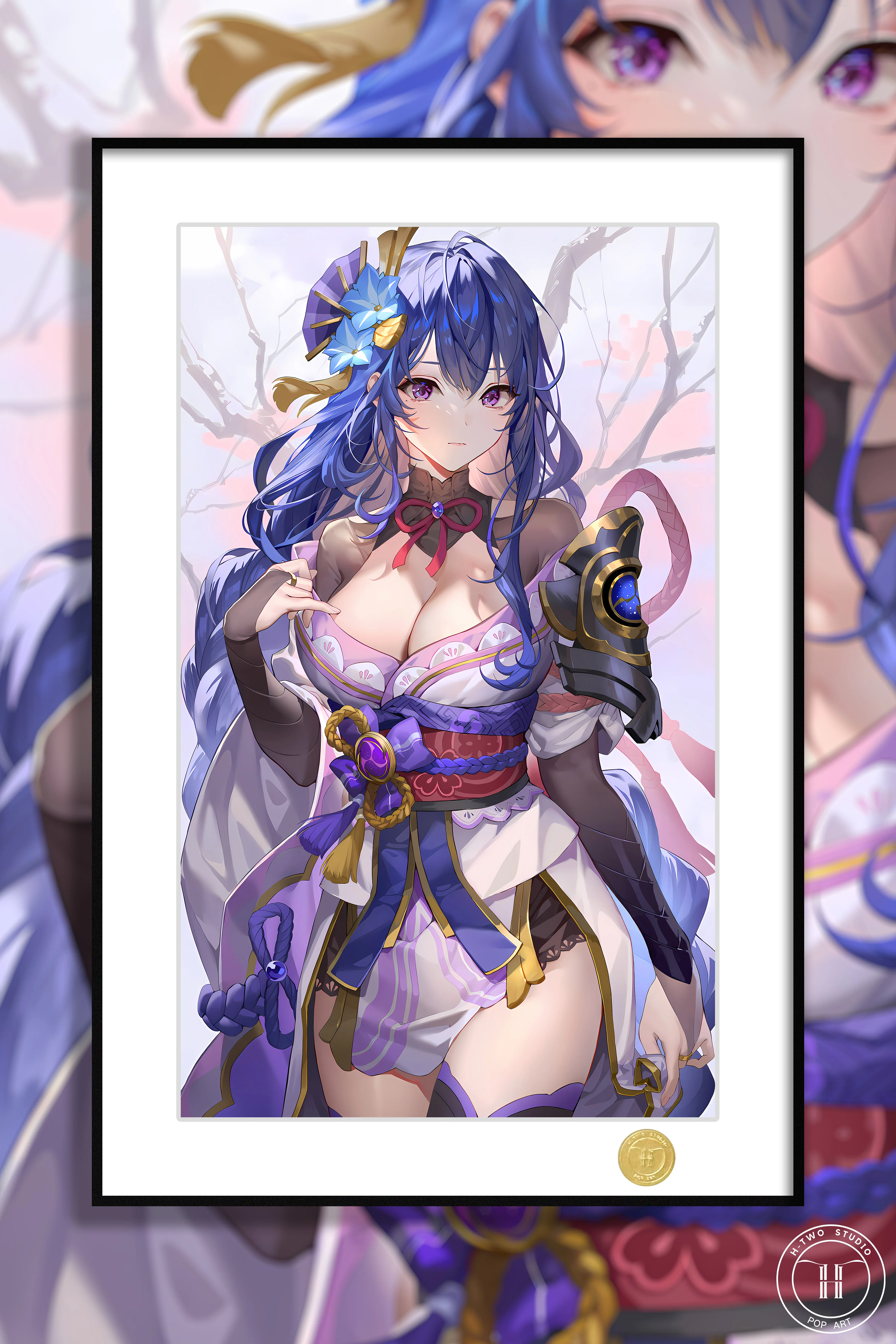 【Pre-sale】Decorative Painting of Raiden-Genshin Impact-H2 Studio