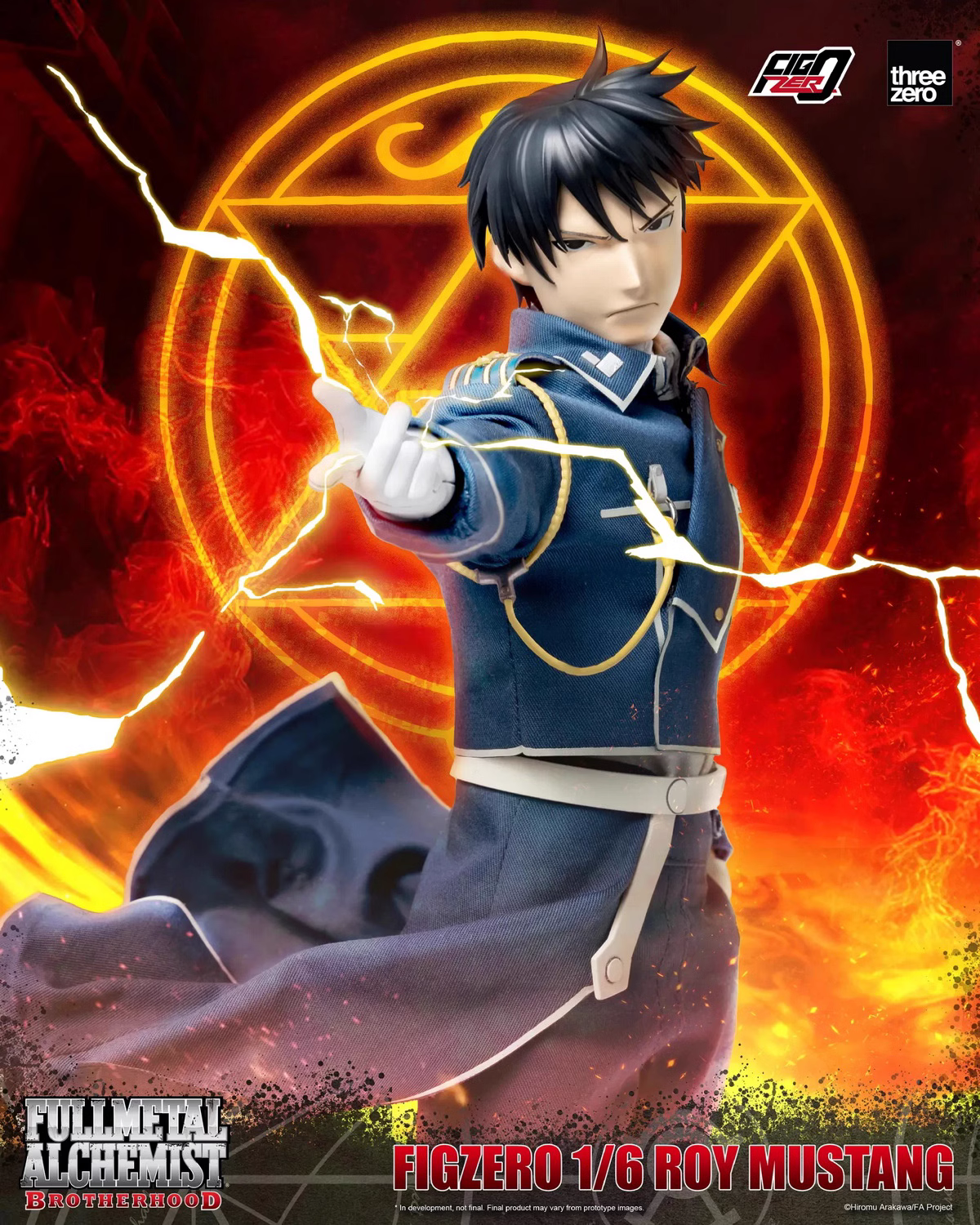 【Pre-sale】1/6 Scale Roy Mustang-Fullmetal Alchemist-Threezero Studio