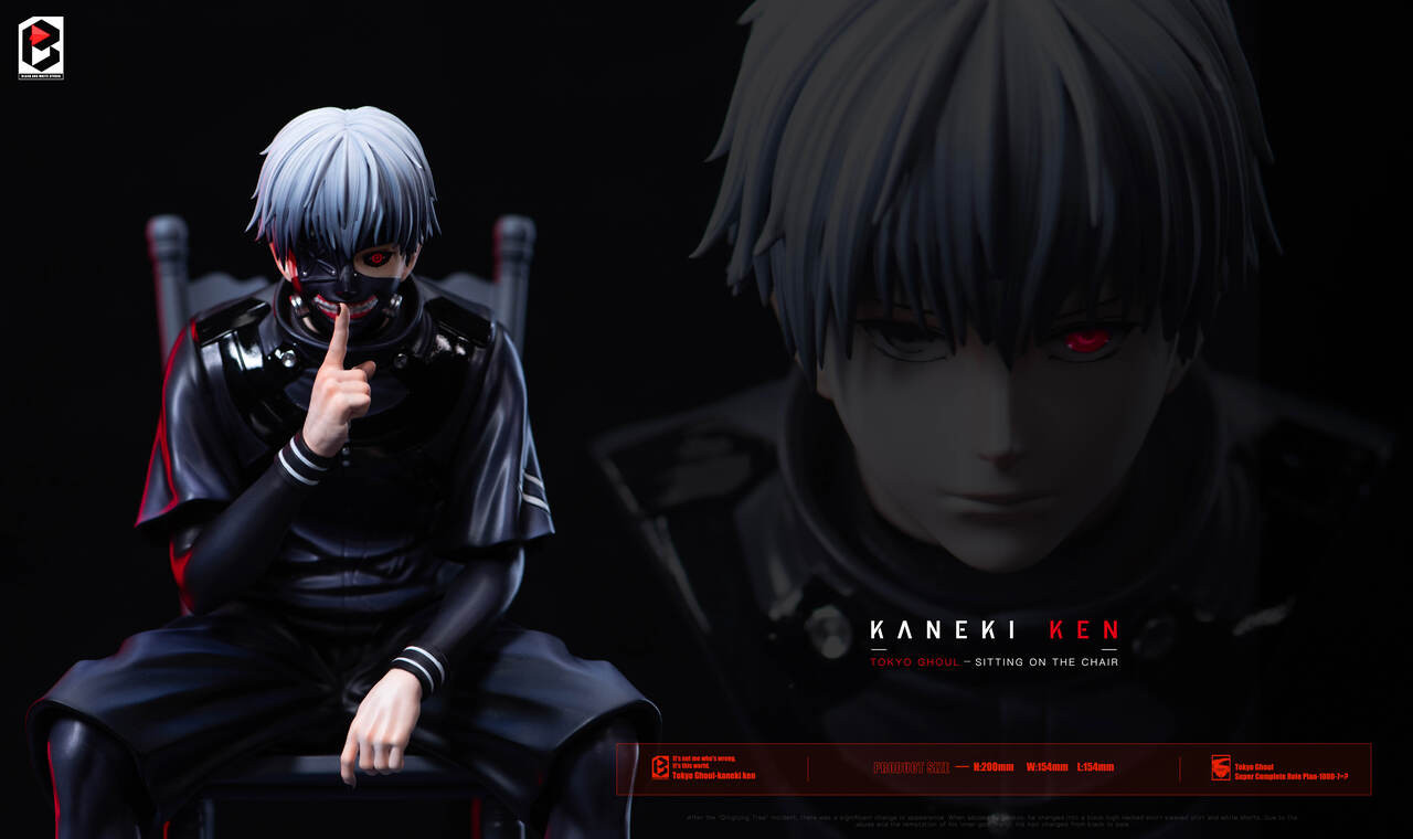 【In stock】Sitting Kaneki Ken-BW Studio