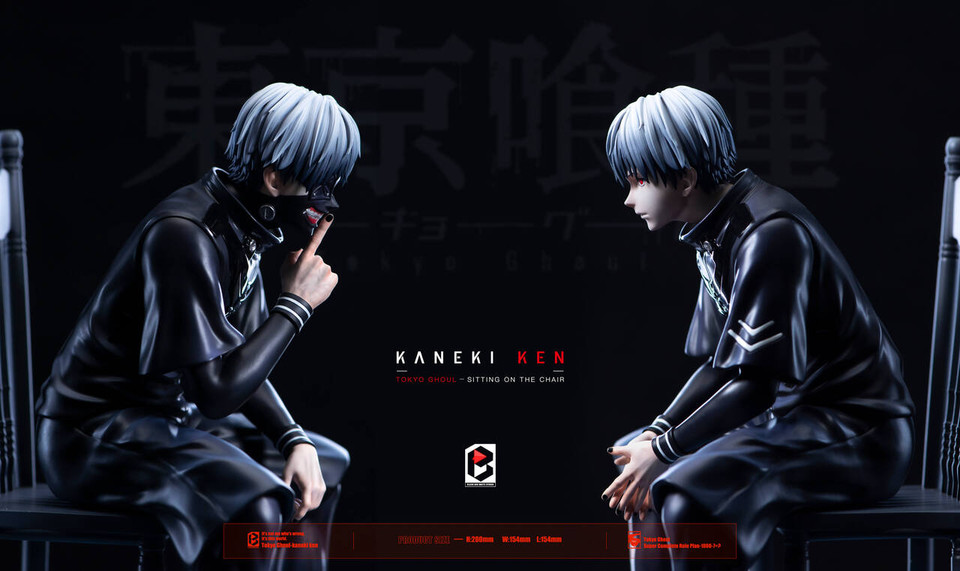 【In stock】Sitting Kaneki Ken-BW Studio