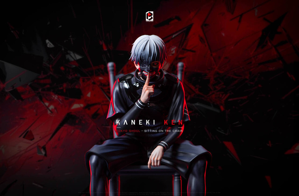 【In stock】Sitting Kaneki Ken-BW Studio