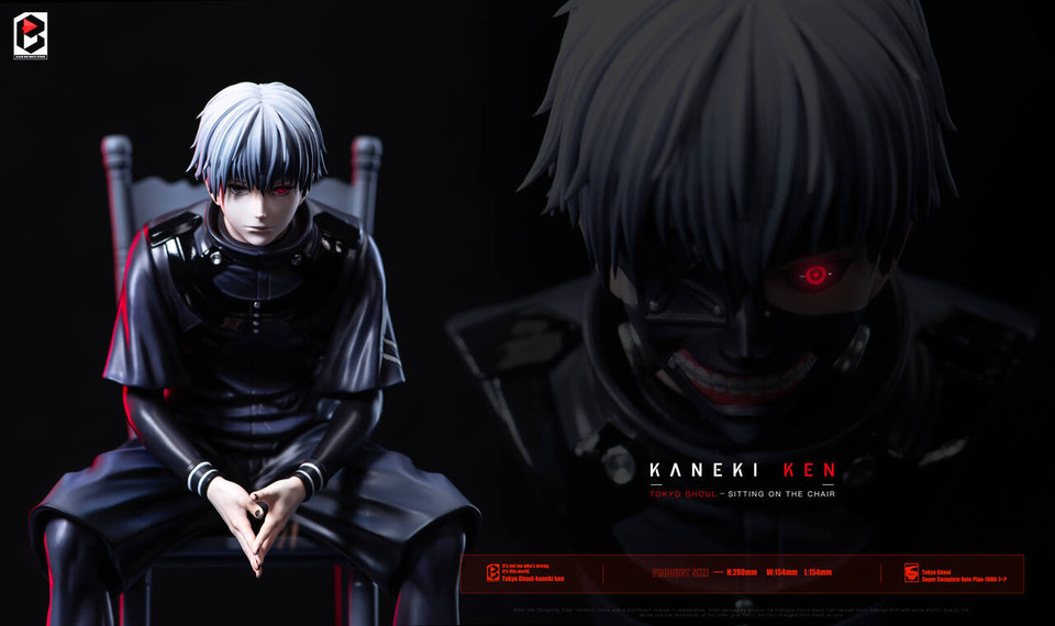 【In stock】Sitting Kaneki Ken-BW Studio
