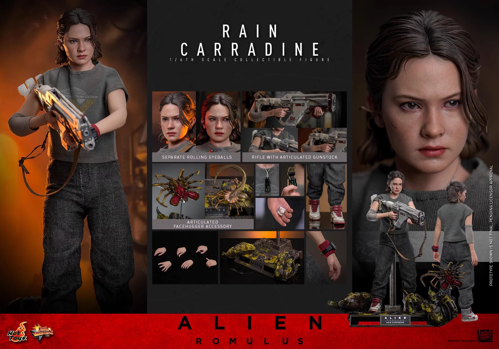 【Pre-sale】1/6 Scale Rain-Alien: Romulus-Hot Toys Studio