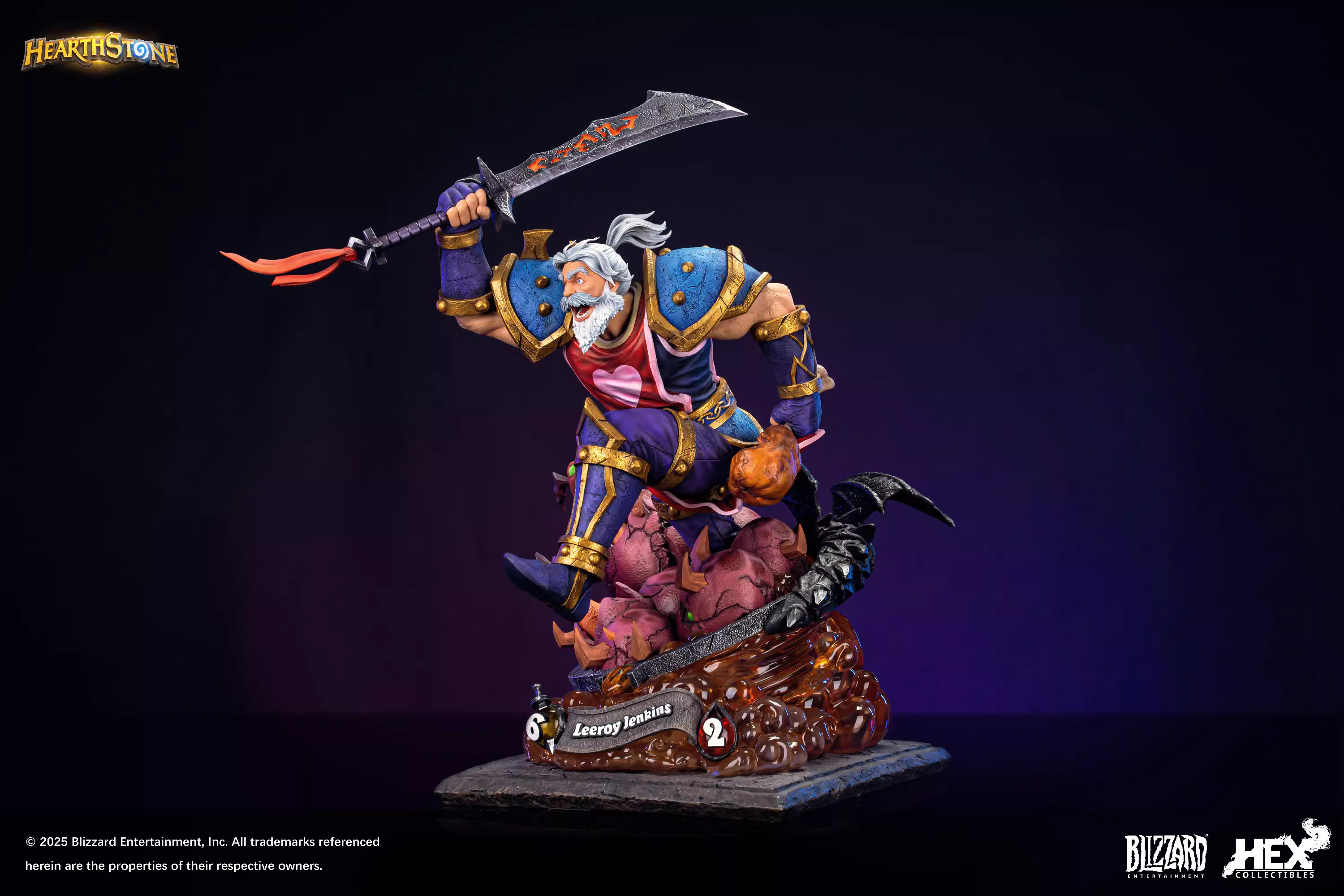【Pre-sale】1/6 & 1/10 Scale Leeroy Jenkins-Hearthstone: Heroes of Warcraft-HEX Collectibles Studio