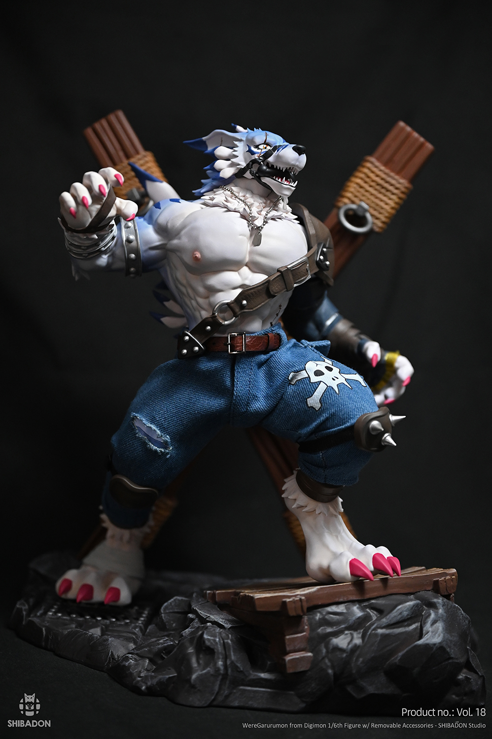 【Sold out】2025-01 Garurumon-Digimon Adventure-Shibadon Studio