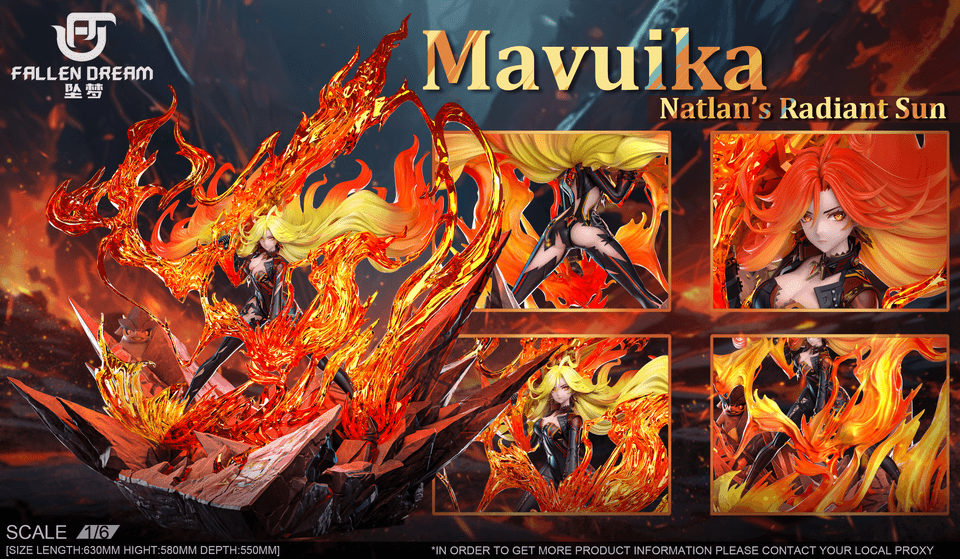 【Pre-sale】1/6 Scale Mavuika-Genshin Impact-Fallen Dream Studio