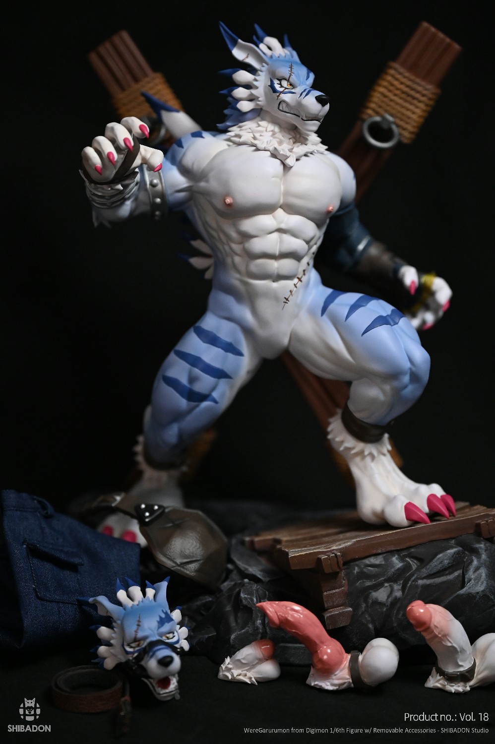 【Sold out】2025-01 Garurumon-Digimon Adventure-Shibadon Studio