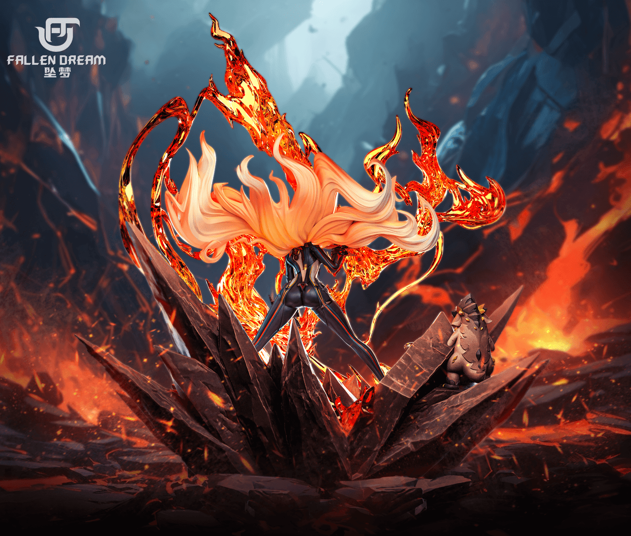 【Pre-sale】1/6 Scale Mavuika-Genshin Impact-Fallen Dream Studio