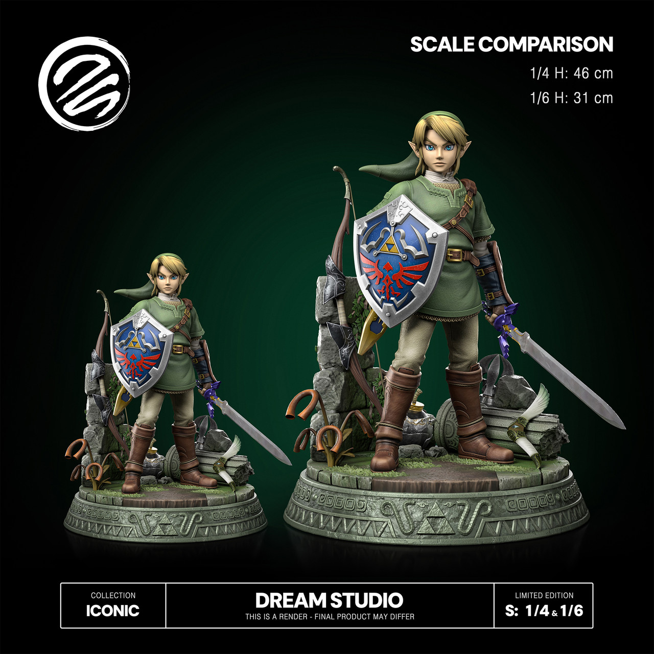 【Pre-sale】1/4 & 1/6 Scale Link TP-The Legend of Zelda-Dream Studio