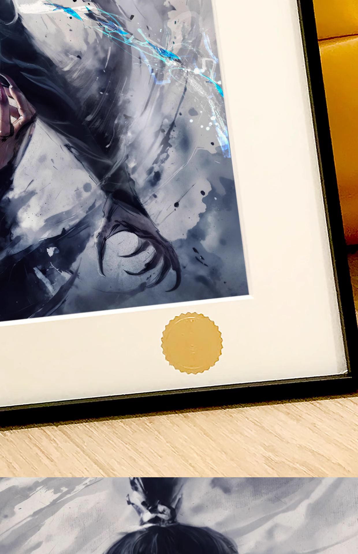 【Pre-sale】Decorative Painting of Shen Gongbao & Ao Guang-Nezha: Demon Child Conquers the Sea-XingKong Studio