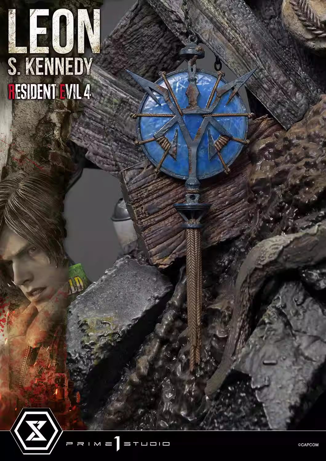 【Pre-sale】1/4 Scale Leon·Scott VS Mania-Resident Evil-Prime 1 Studio