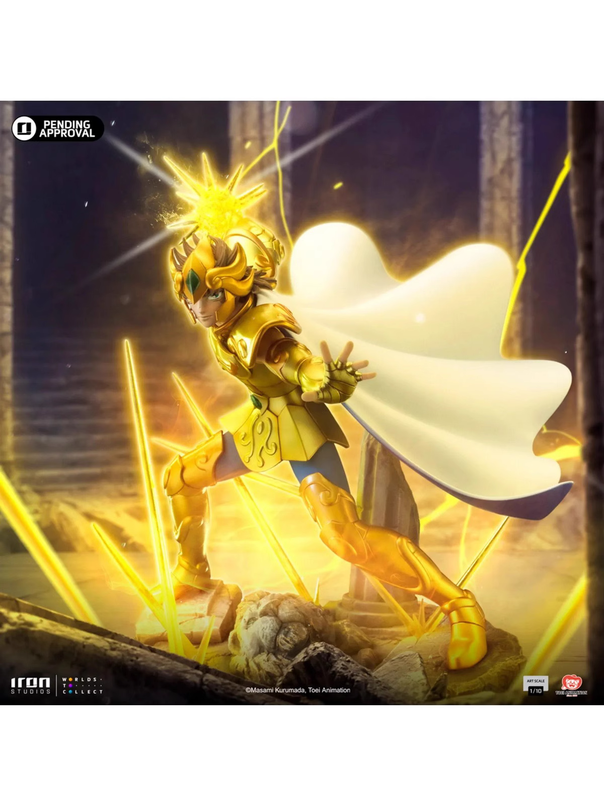 【Pre-sale】1/10 Scale Aiolia-Saint Seiya-Iron Studios