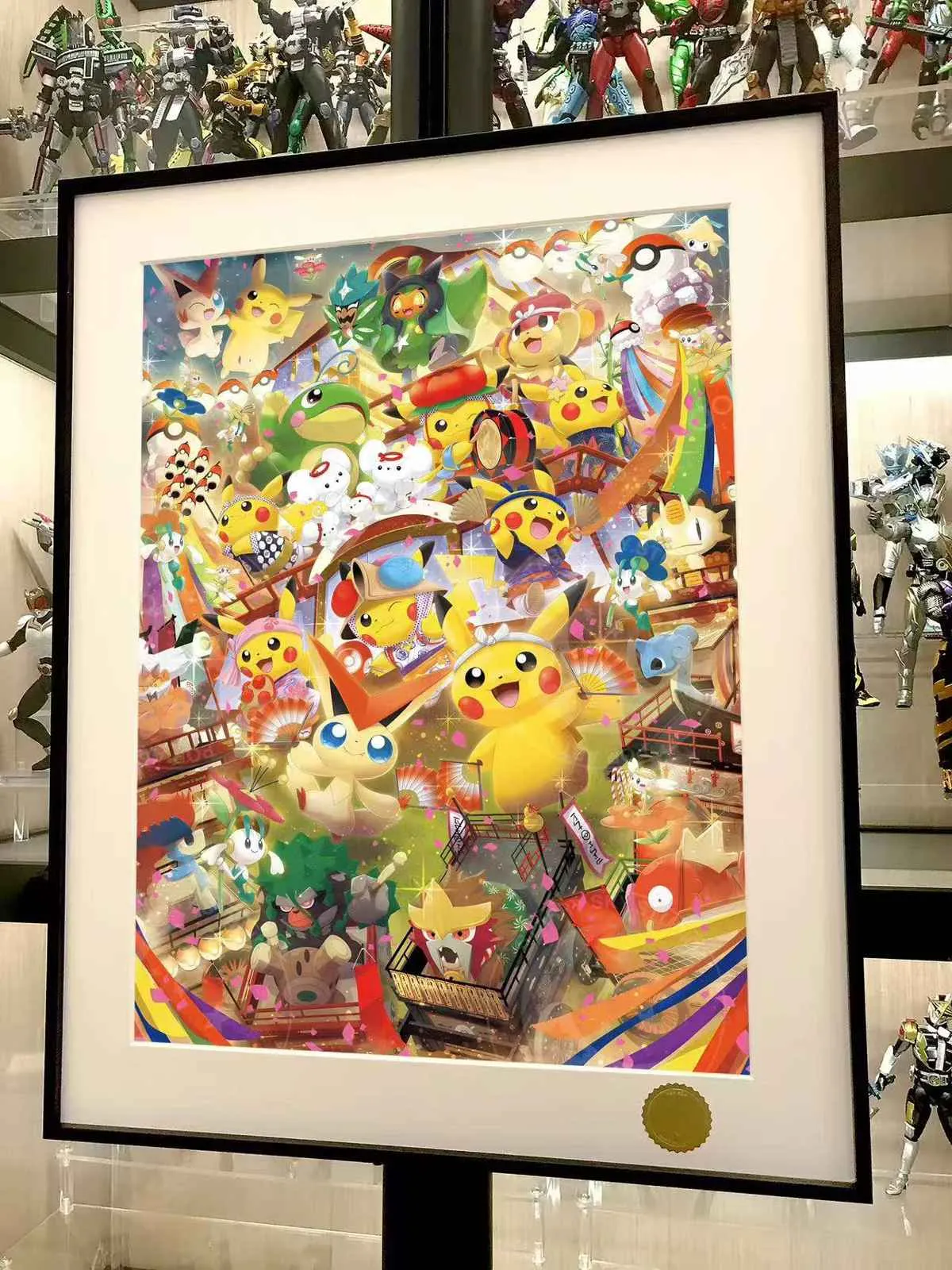 【Pre-sale】Decorative Painting of Pokemon Battle Festival-Pokemon-XingKong Studio