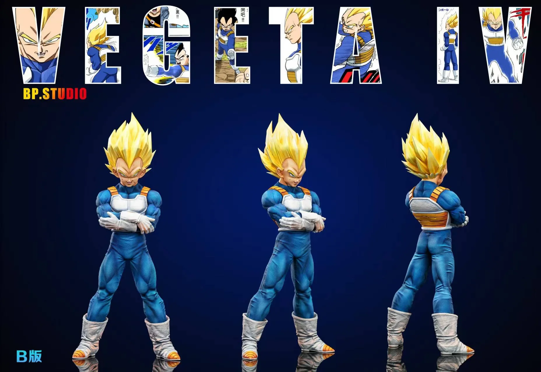 【Pre-sale】1/6 & 1/4 & 1/2 Scale Vegeta-BP Studio