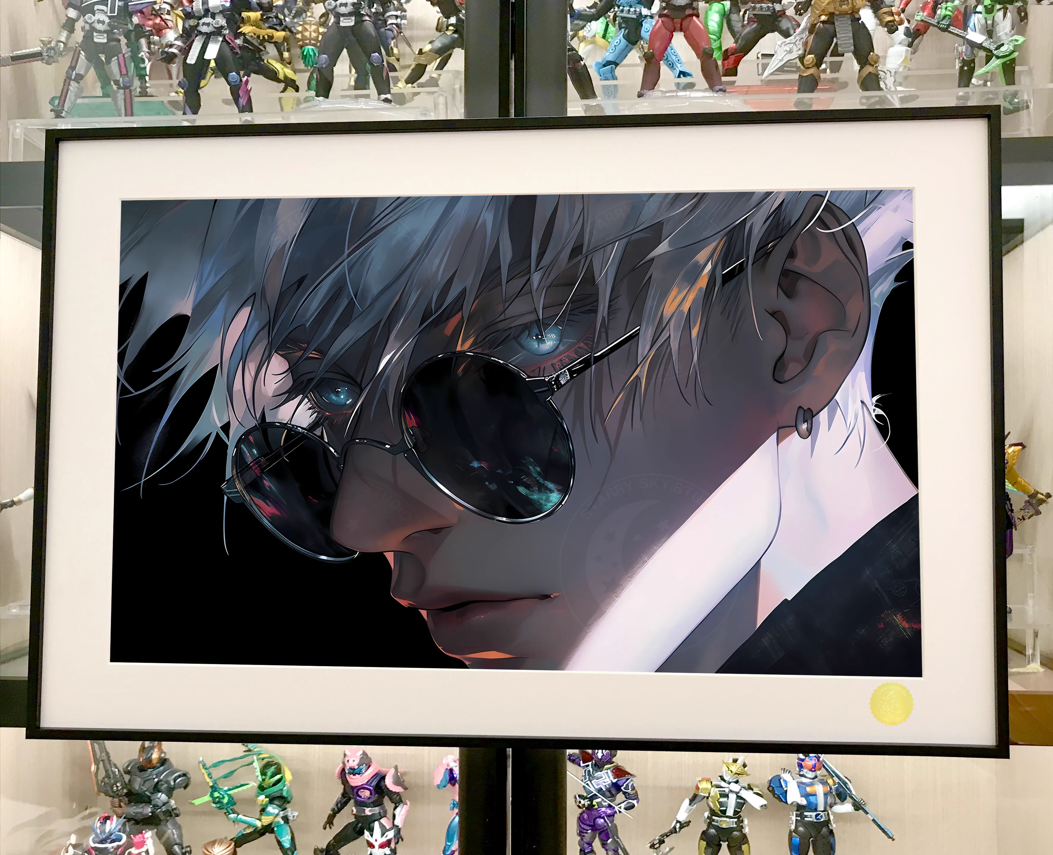 【Pre-sale】Decorative Painting of Sunglasses Gojo-XingKong Studio