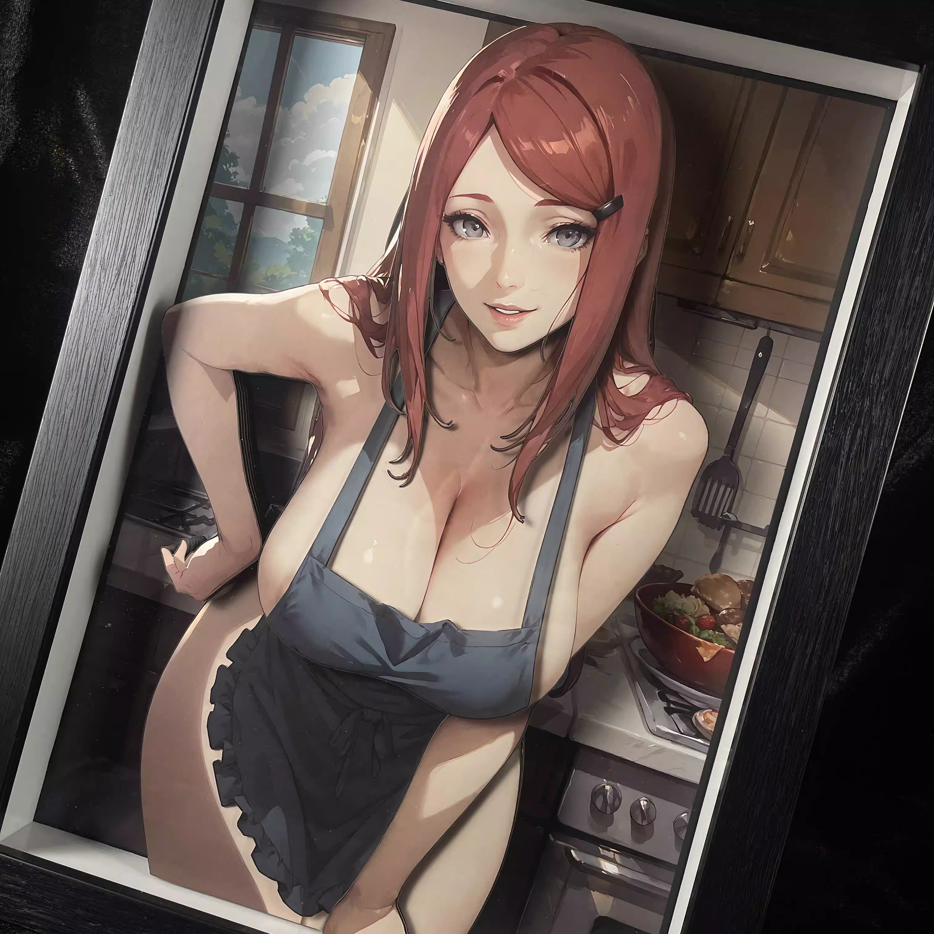 【Pre-sale】KKRD-003 Decorative Painting of Uzumaki Kushina-B&W Studio