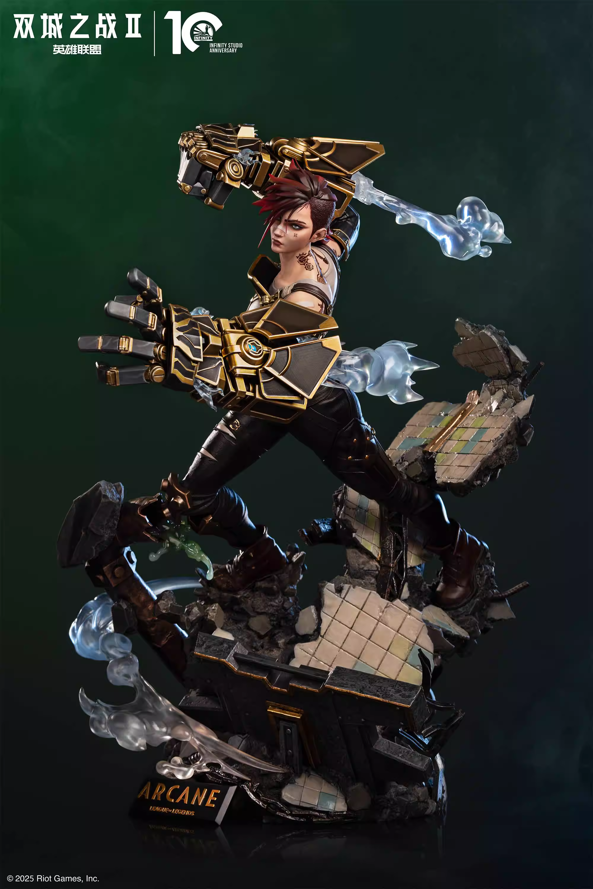 【Pre-sale】1/4 Scale Arcane Season 2 Vi with LED-League of Legends (LOL)-Infinity Studio