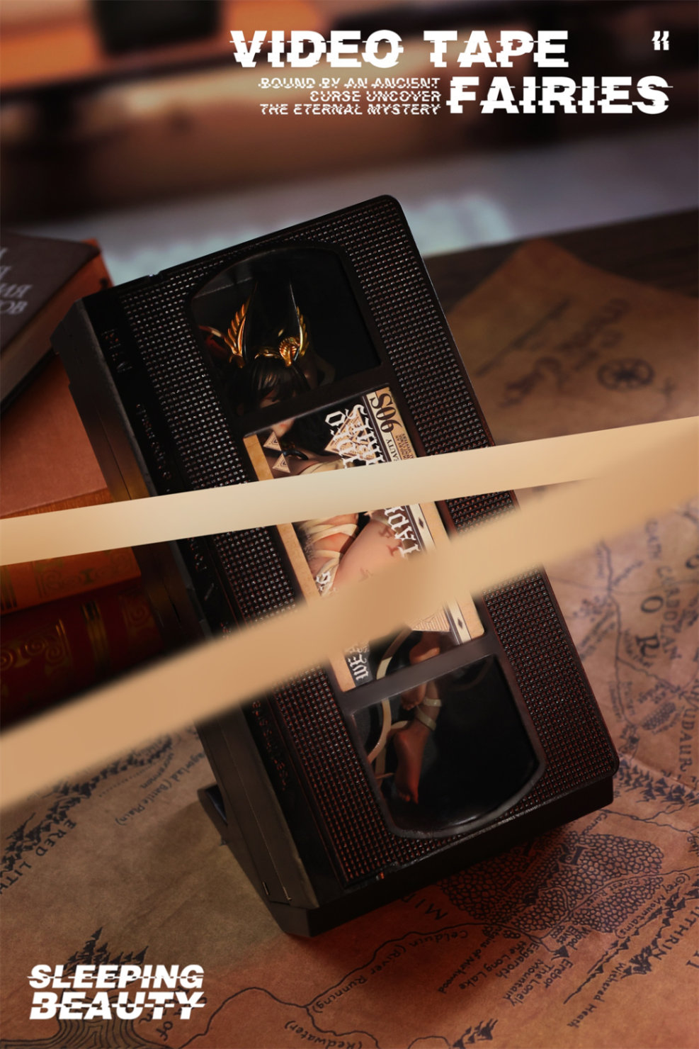 【Pre-sale】Sleeping Beauty Video Tape Fairies Memory Reel & Golden Deity-Original Design-WeArtDoing Studio