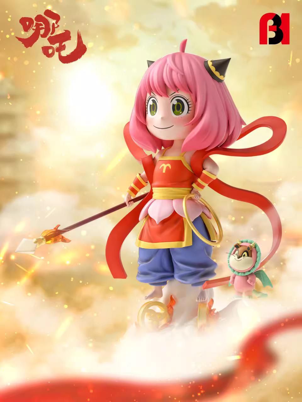 【Pre-sale】Ne Zha Cosplay Anya Forger with Chimera-FBI Studio