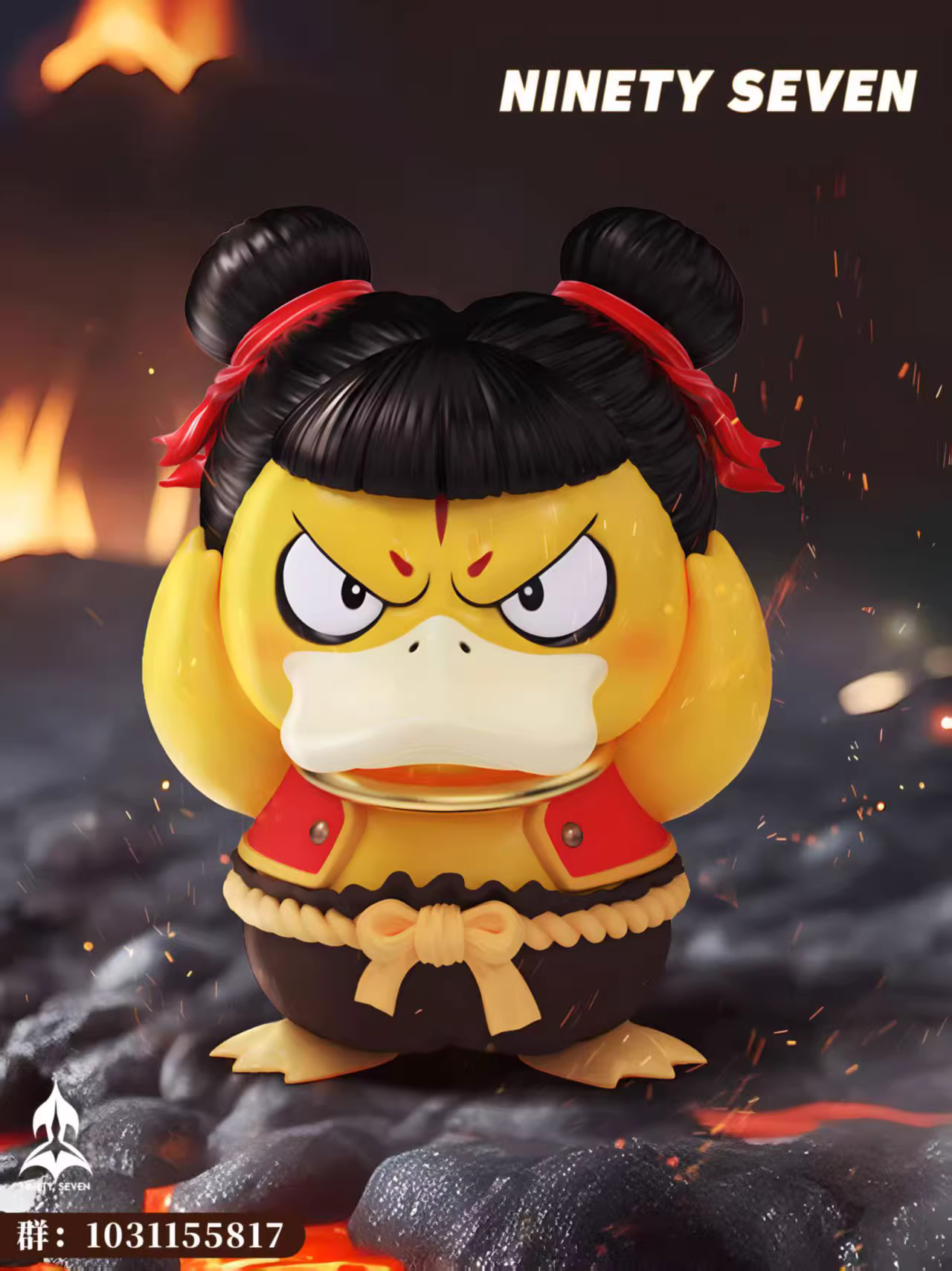 【Pre-sale】Psyduck Cos Ne Zha-Pokemon-NINETY SEVEN Studio