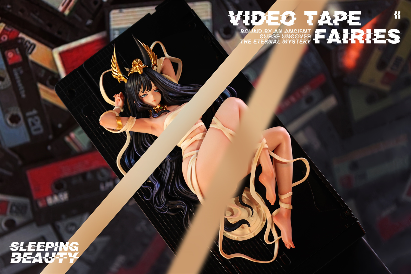 【Pre-sale】Sleeping Beauty Video Tape Fairies Memory Reel & Golden Deity-Original Design-WeArtDoing Studio